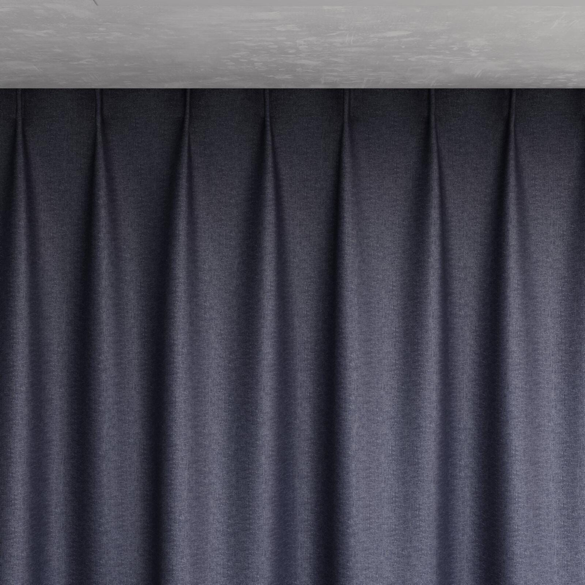 Top view of Taylor Coastal, pinch pleat