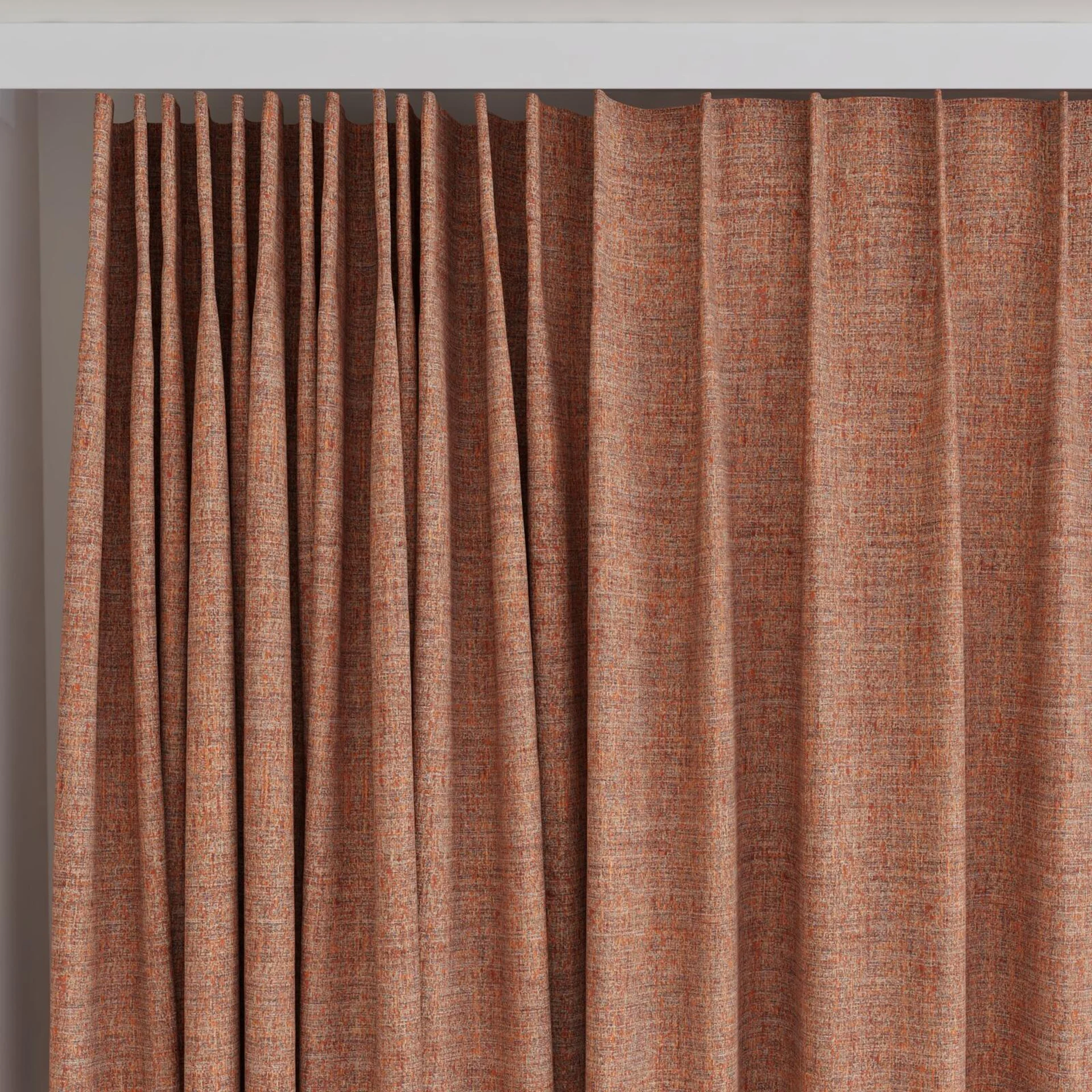 Top view of Dryland Sierra, on curtain rail