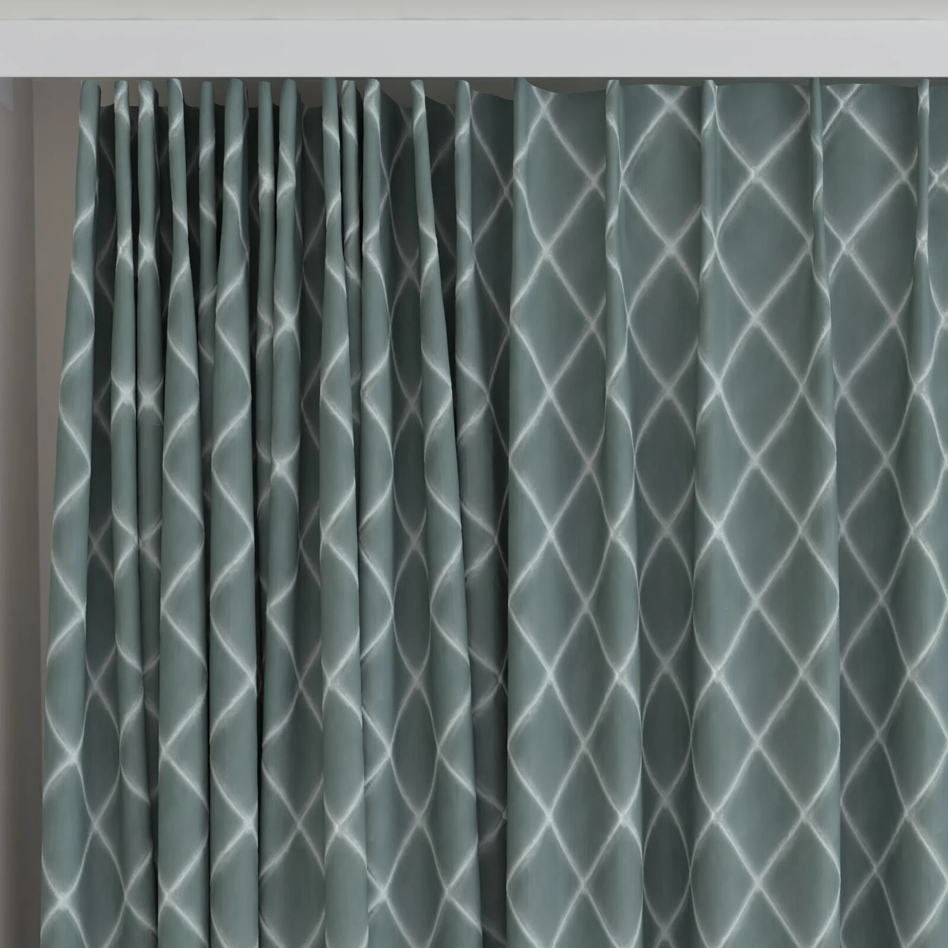 Top view of Pantheon Surf, on curtain rail