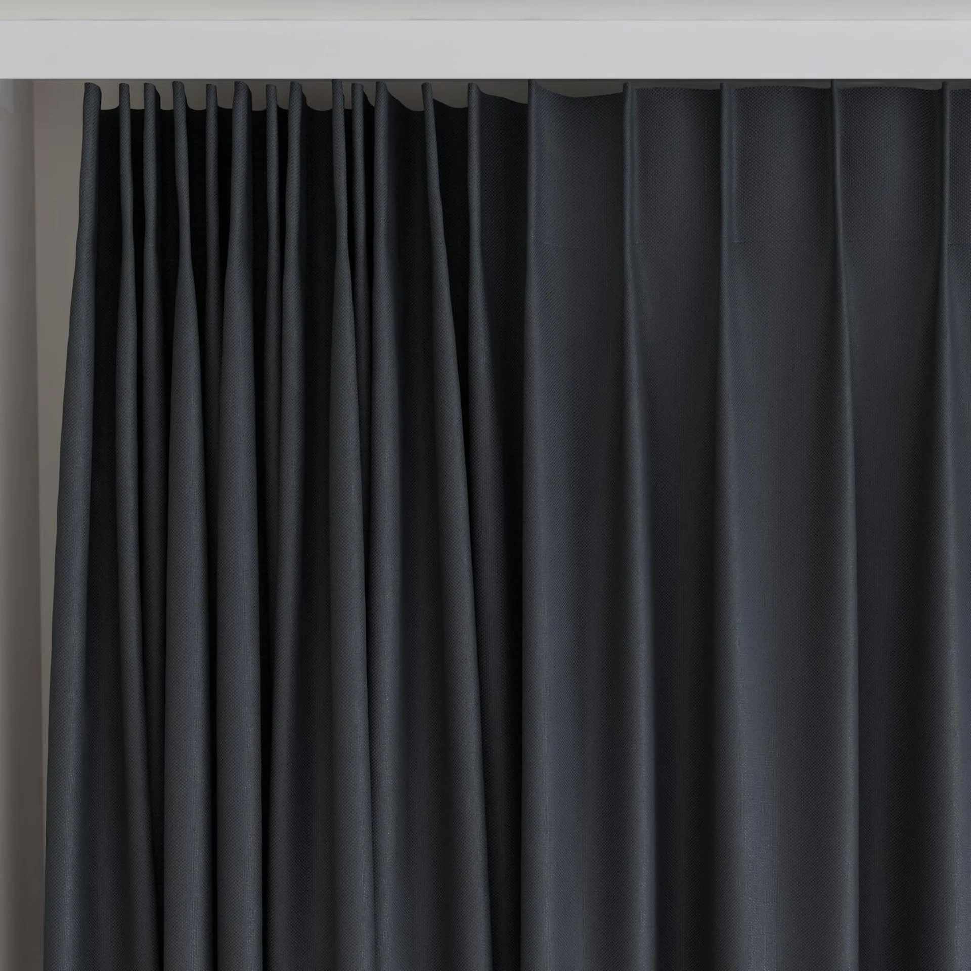 Top view of Dream Weaver 300 Steel, on curtain rail