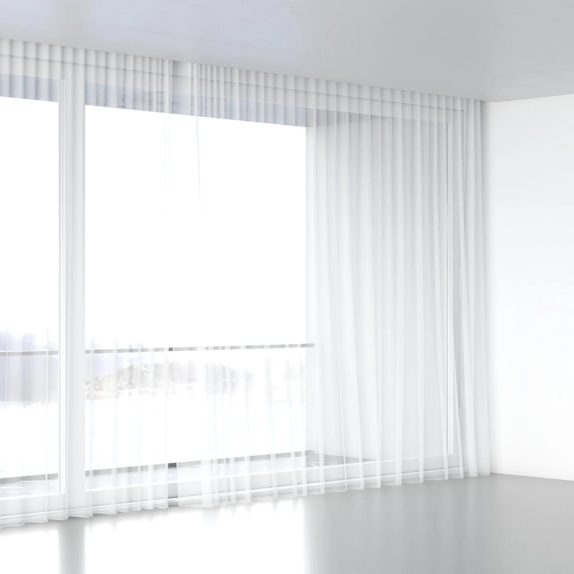 Full view of Xo Marble, wave pleat