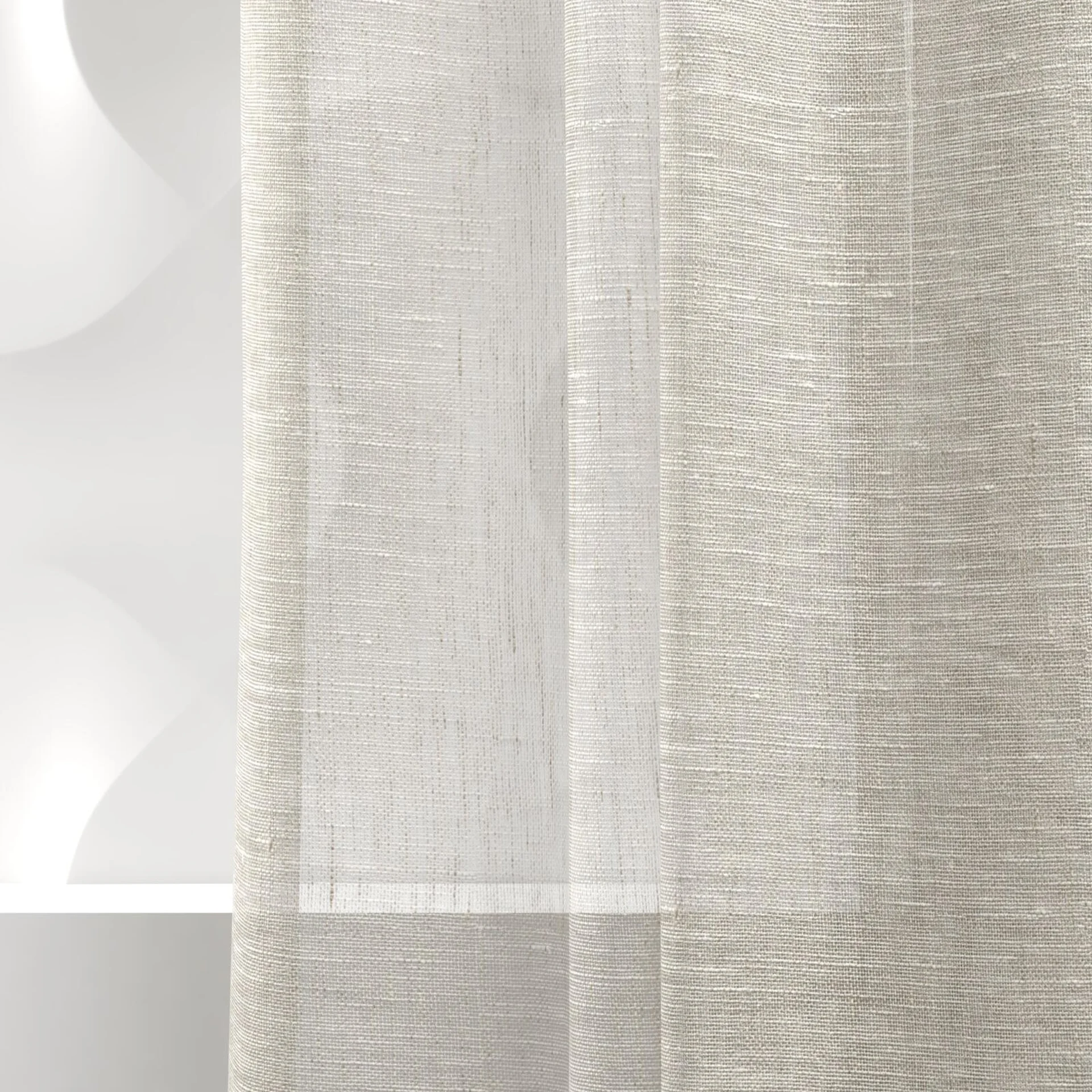 Detailed view of Pure Linen Linen