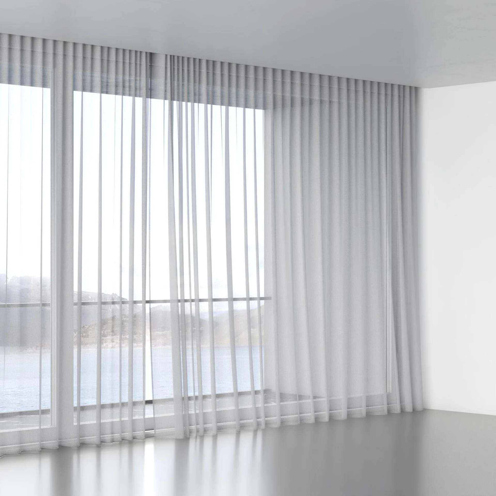 Full view of Antipodes Pacific, wave pleat