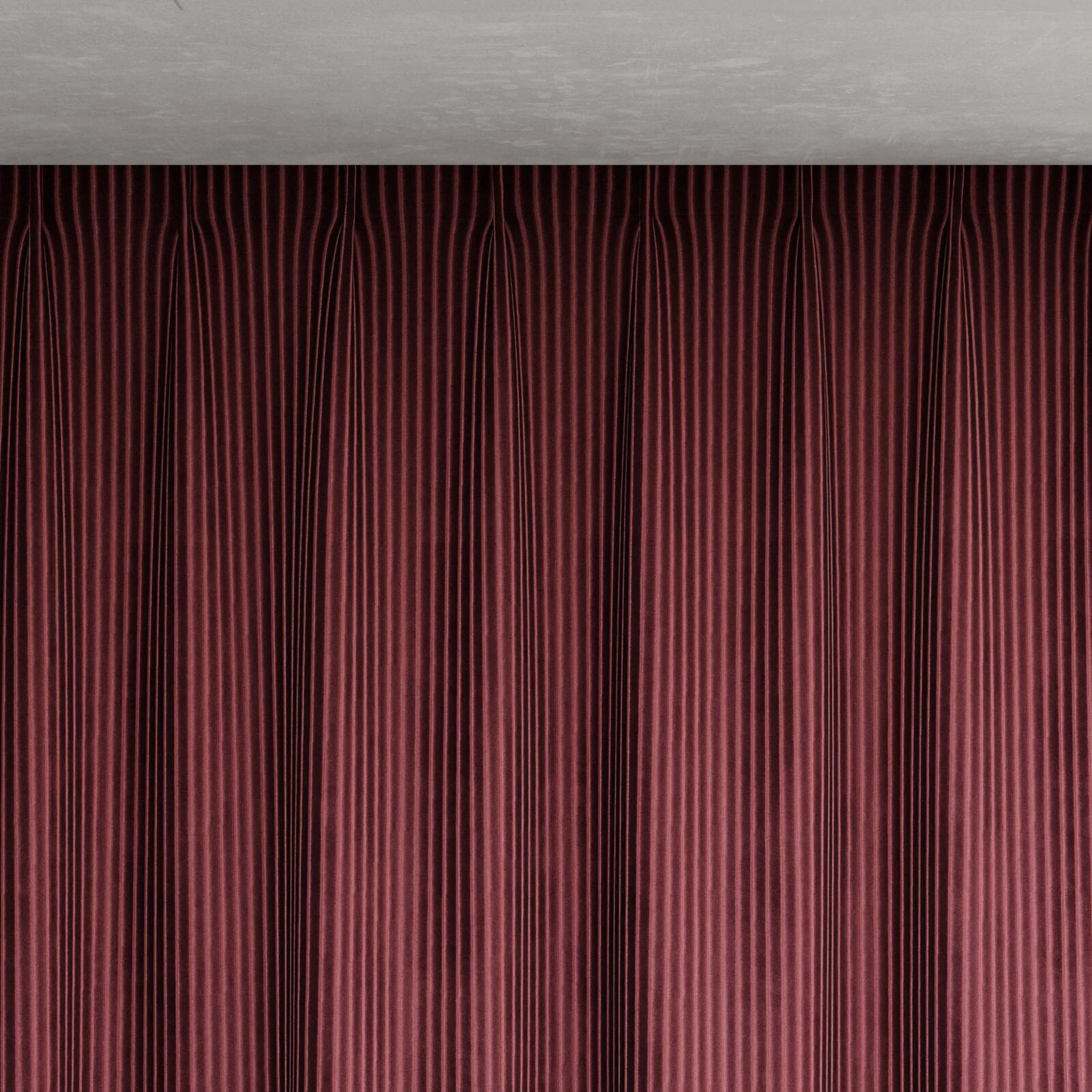 Top view of Embrace Porto, pinch pleat