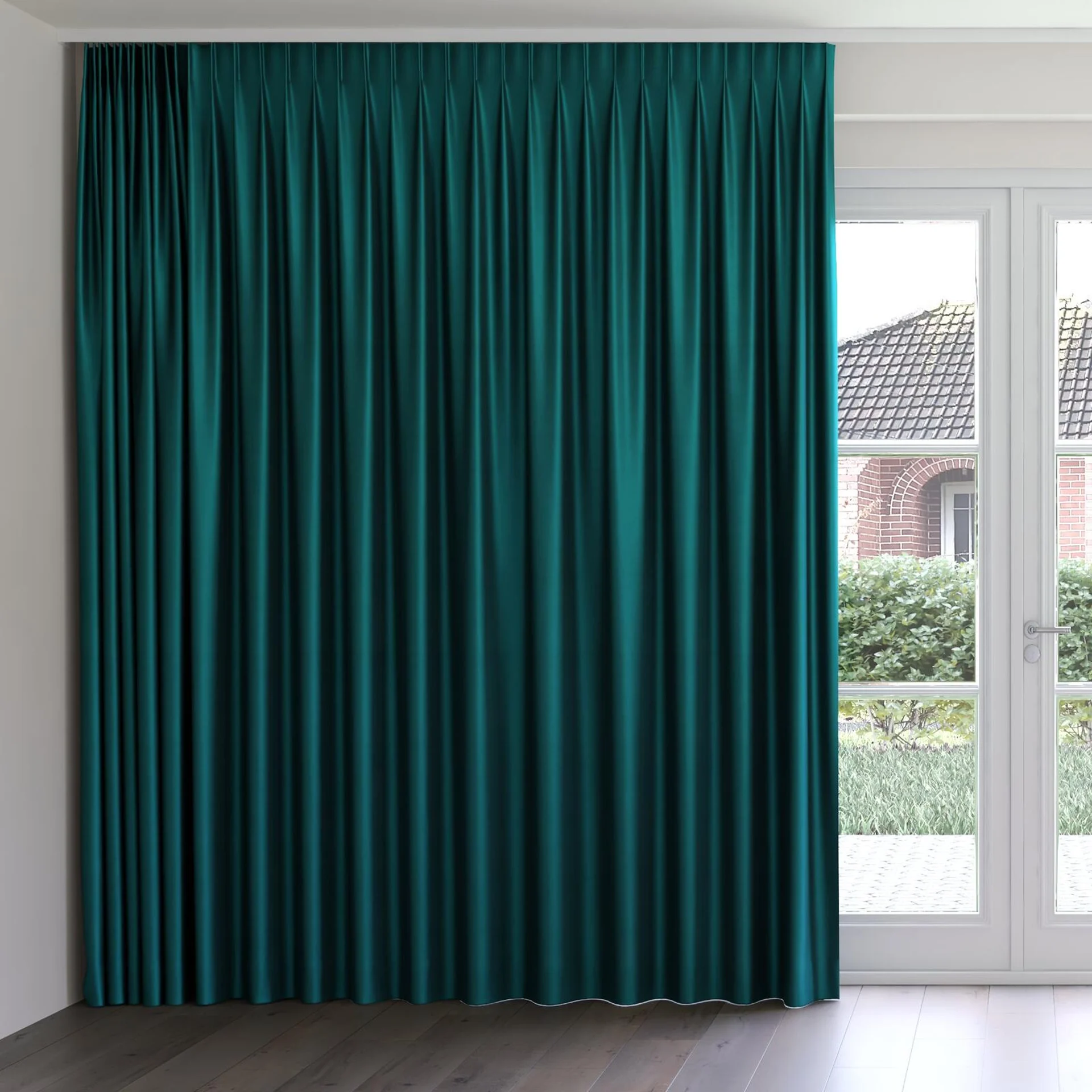 Front view of Mont Blanc Dragonfly, on curtain rail