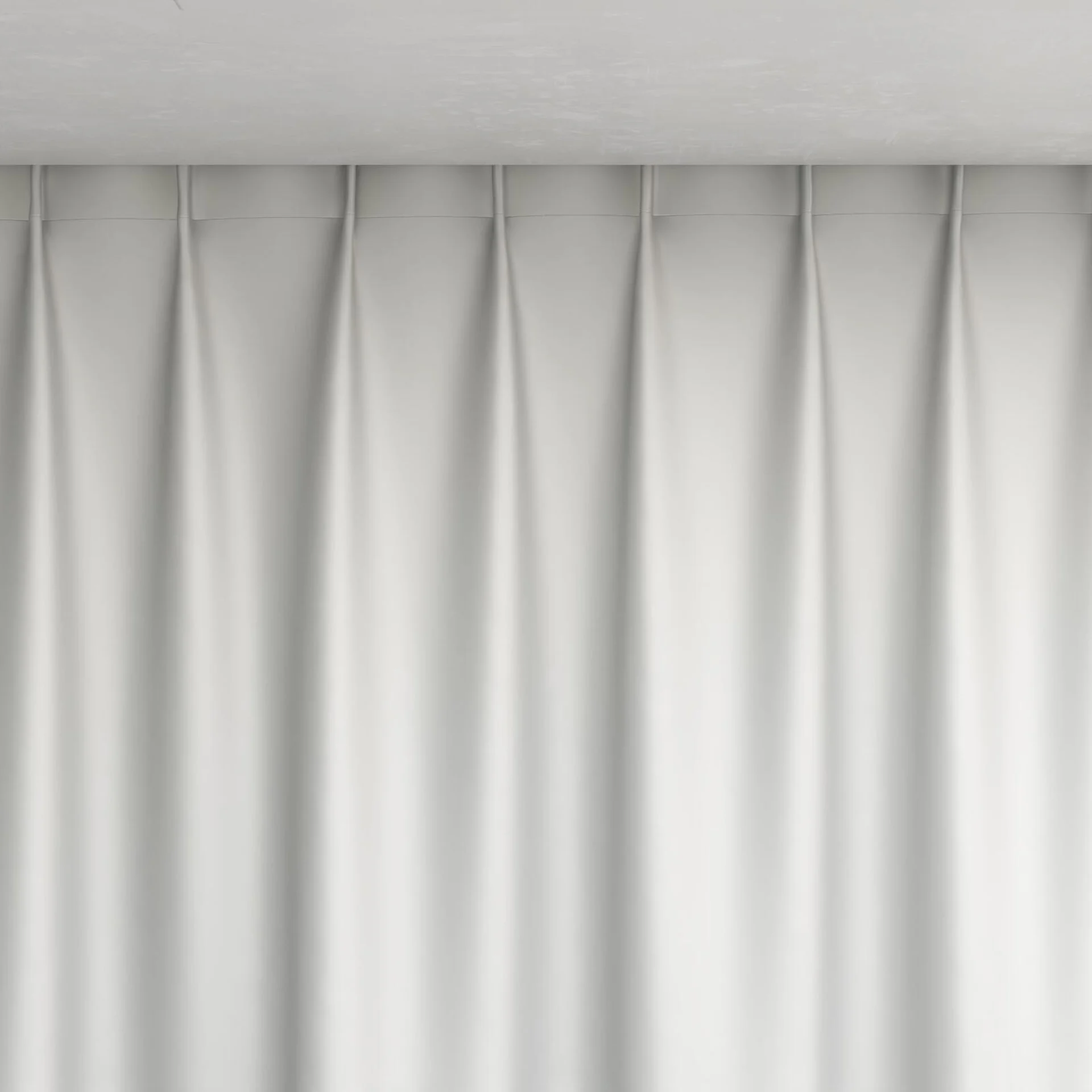 Top view of Moonbeam Albin, pinch pleat