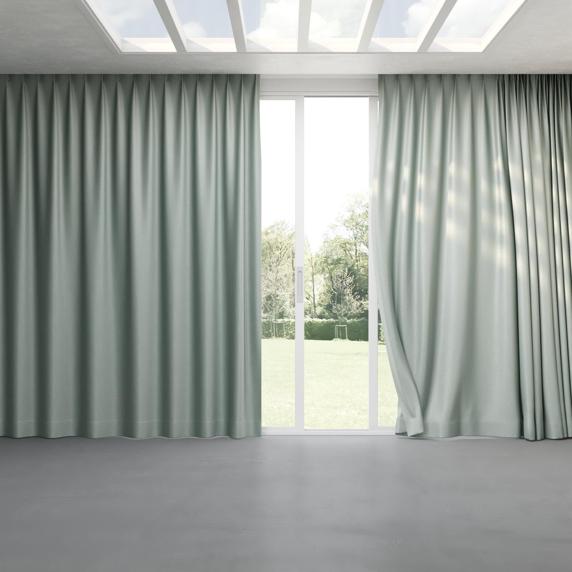 Full view of Recharge Soft, pinch pleat