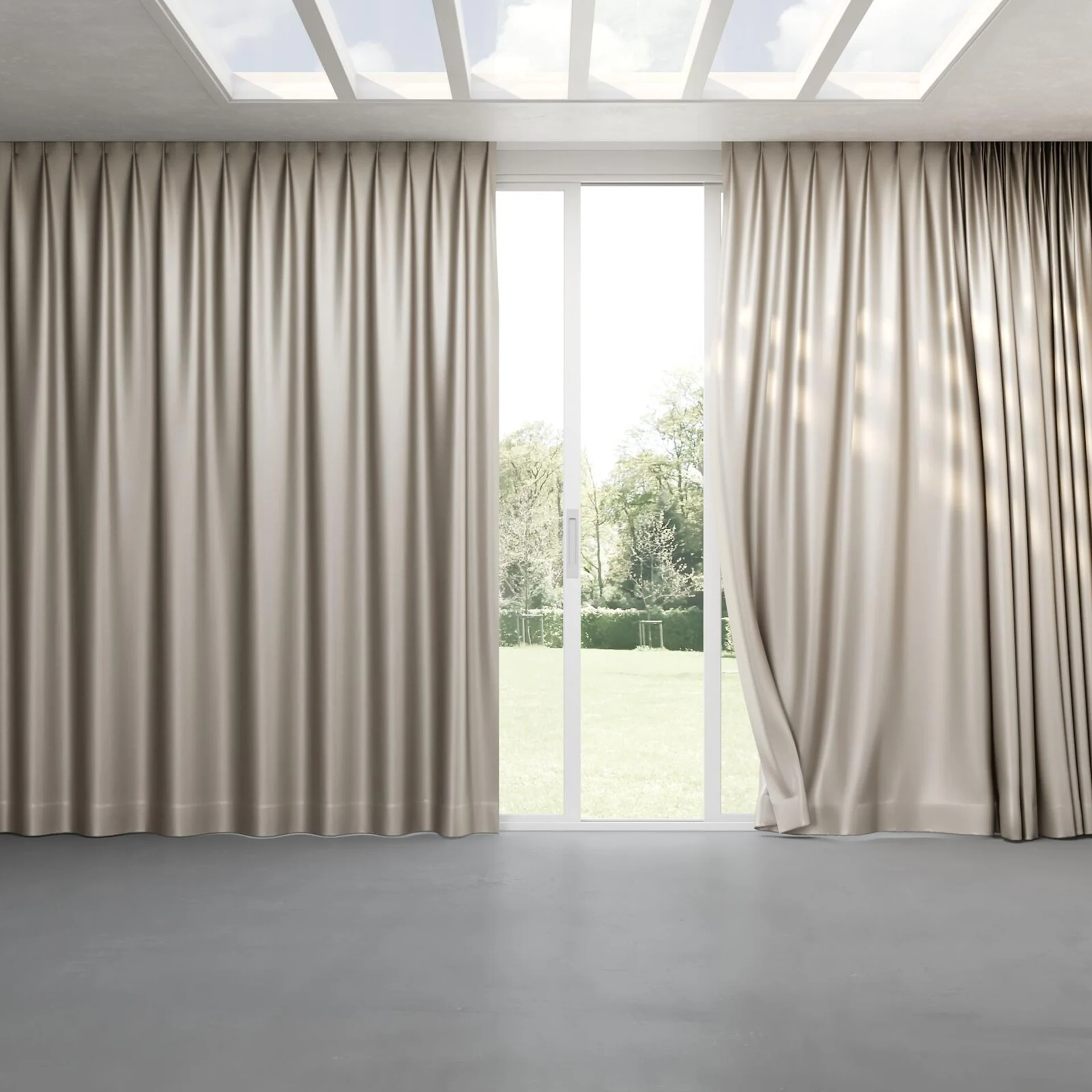 Full view of Consul Fossil, pinch pleat