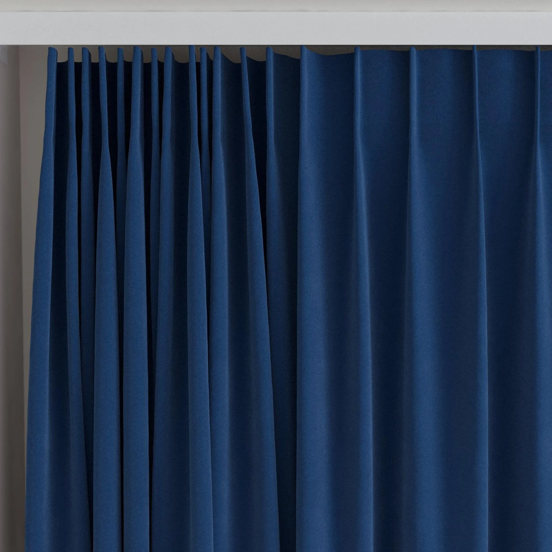 Top view of Verbier Captain, on curtain rail