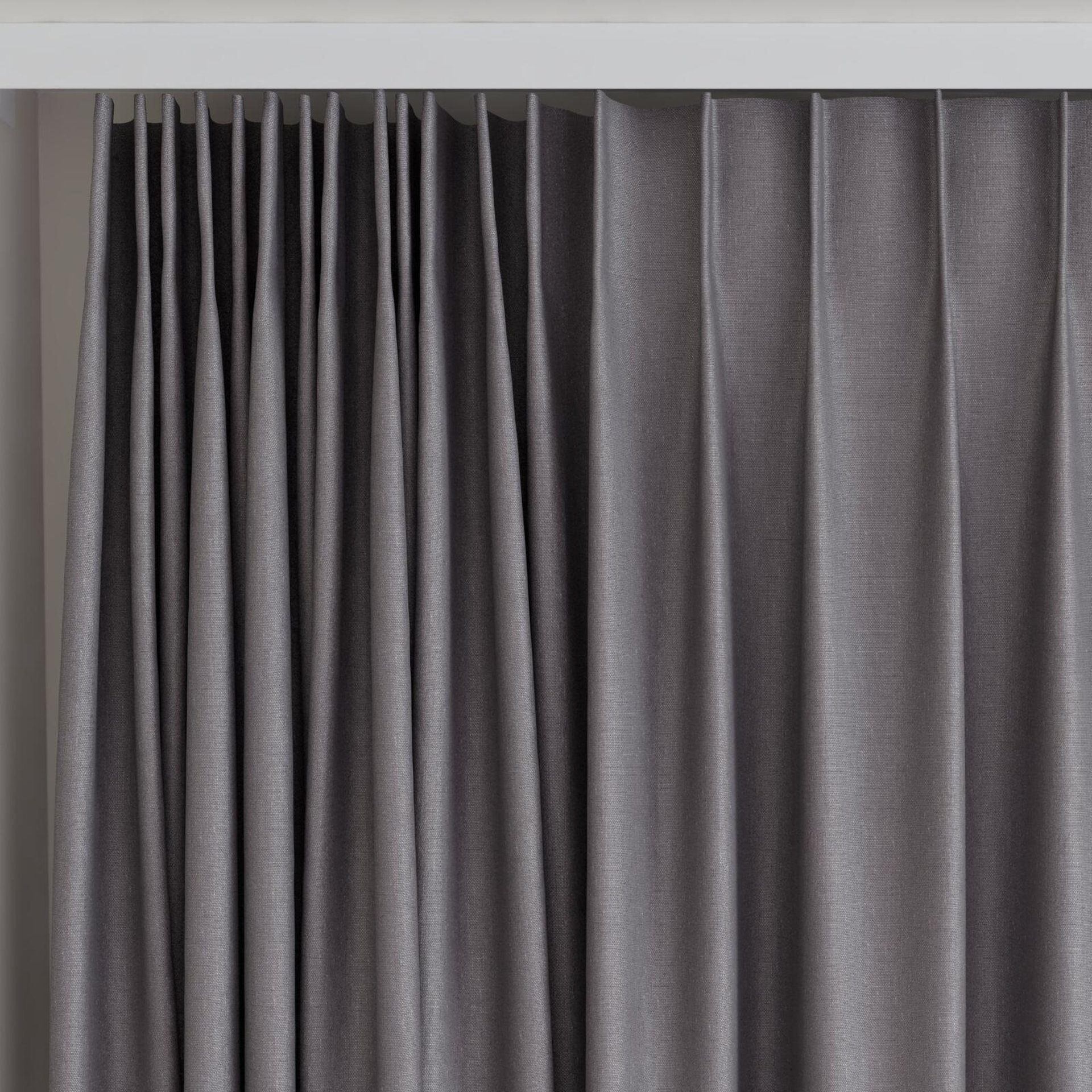 Top view of Eternal Tourmaline, on curtain rail