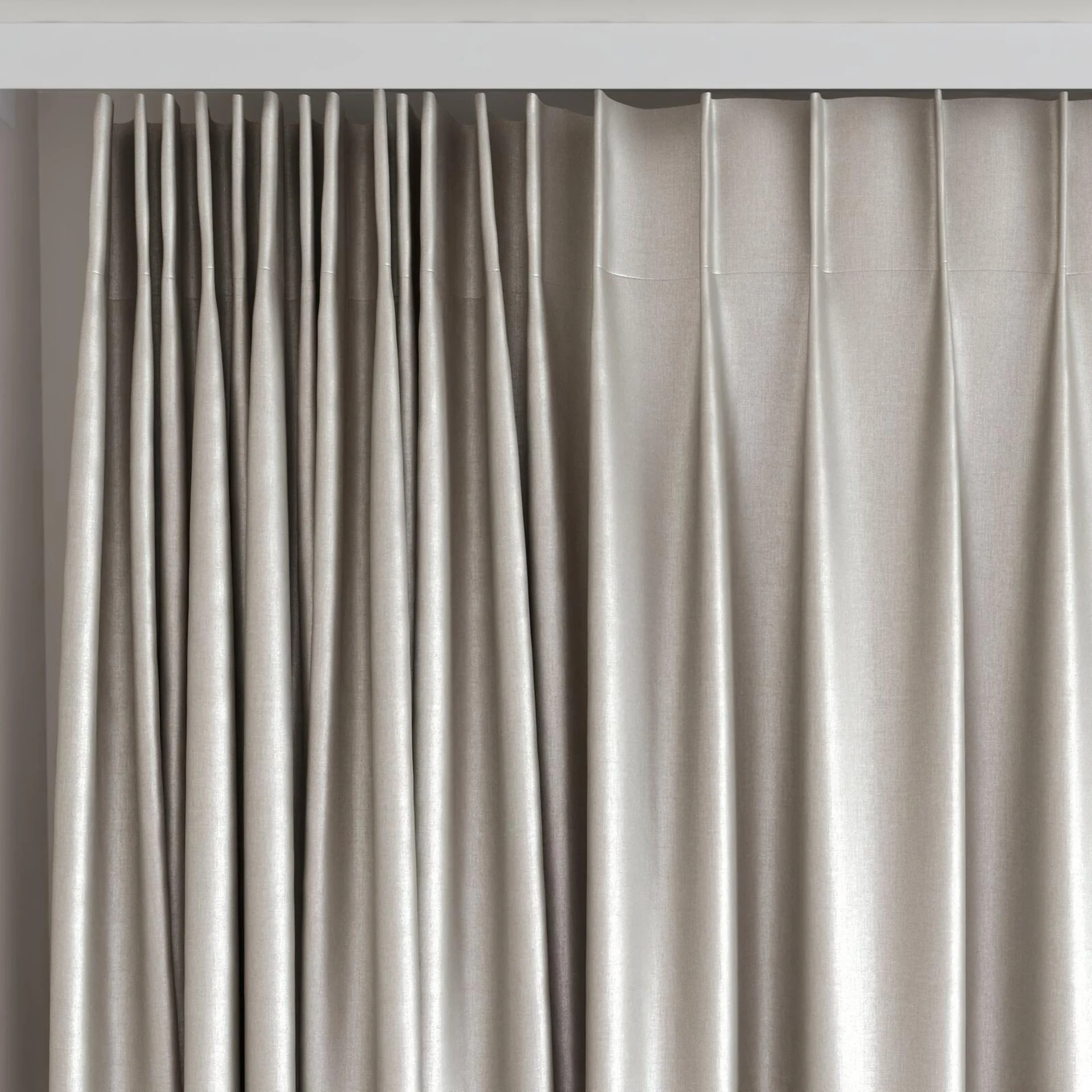 Top view of Consul Fossil, on curtain rail