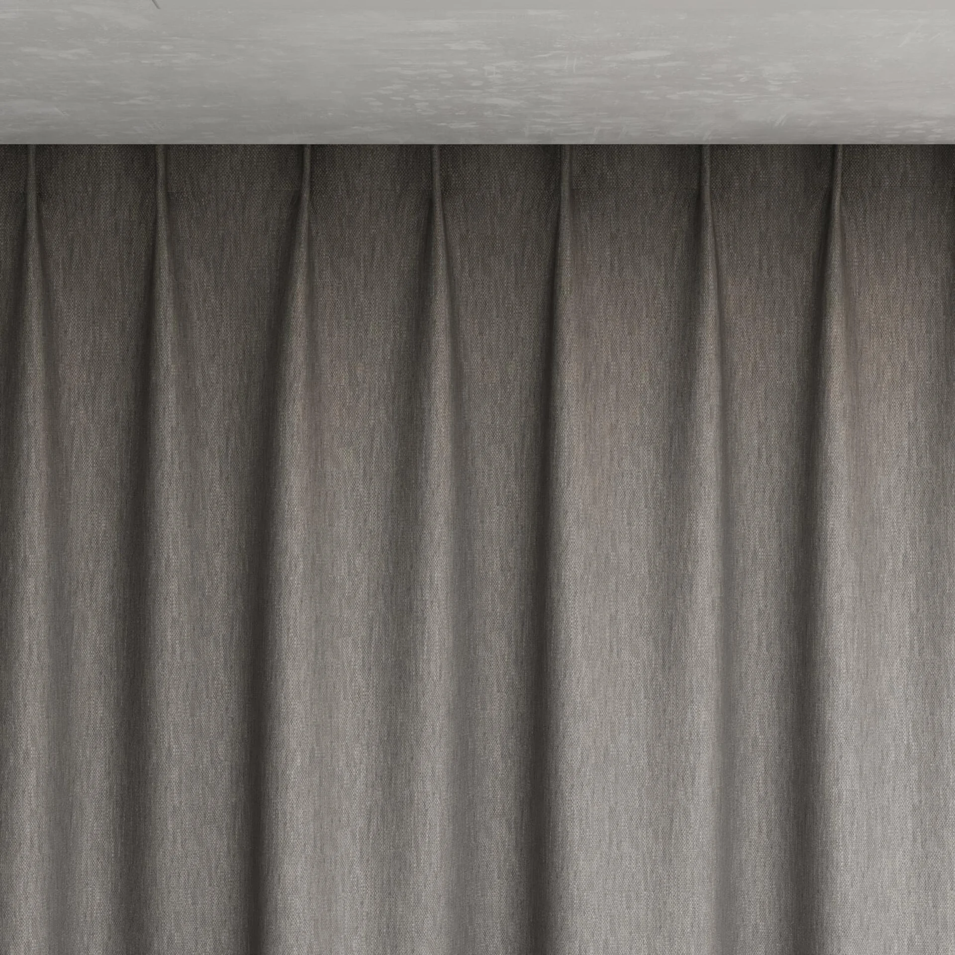 Top view of Cordoba Mouse, pinch pleat