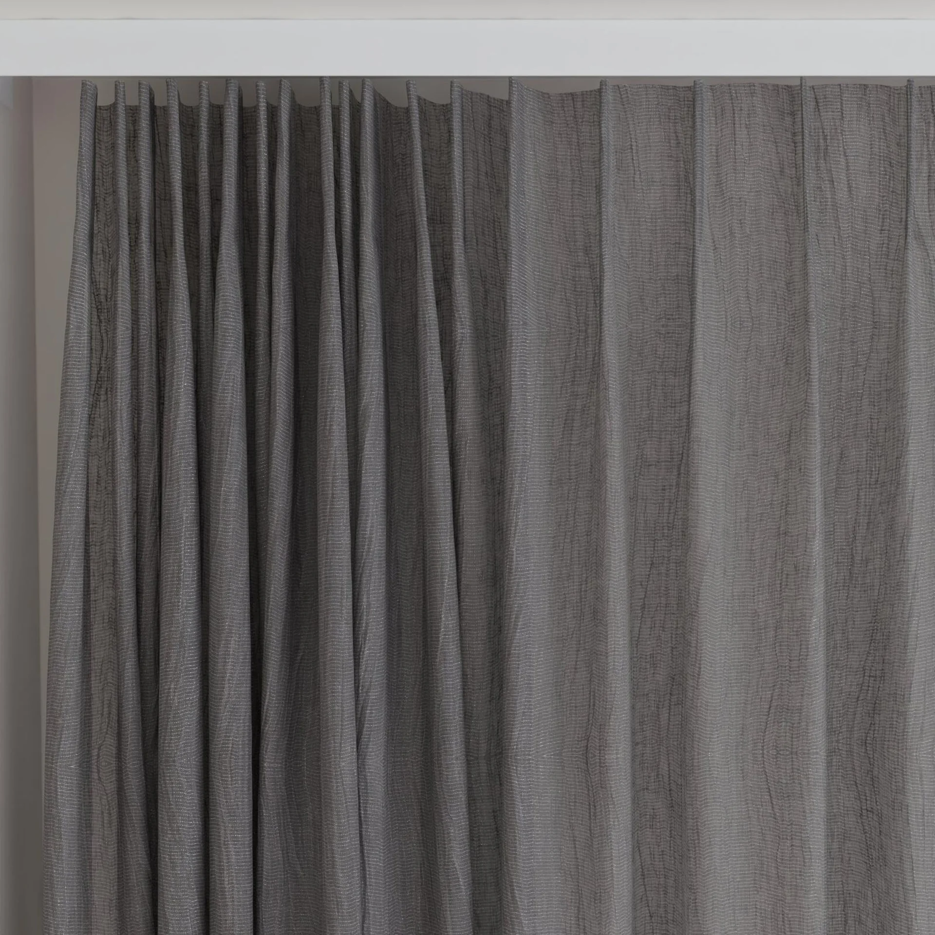Top view of Sonata Carbon, on curtain rail
