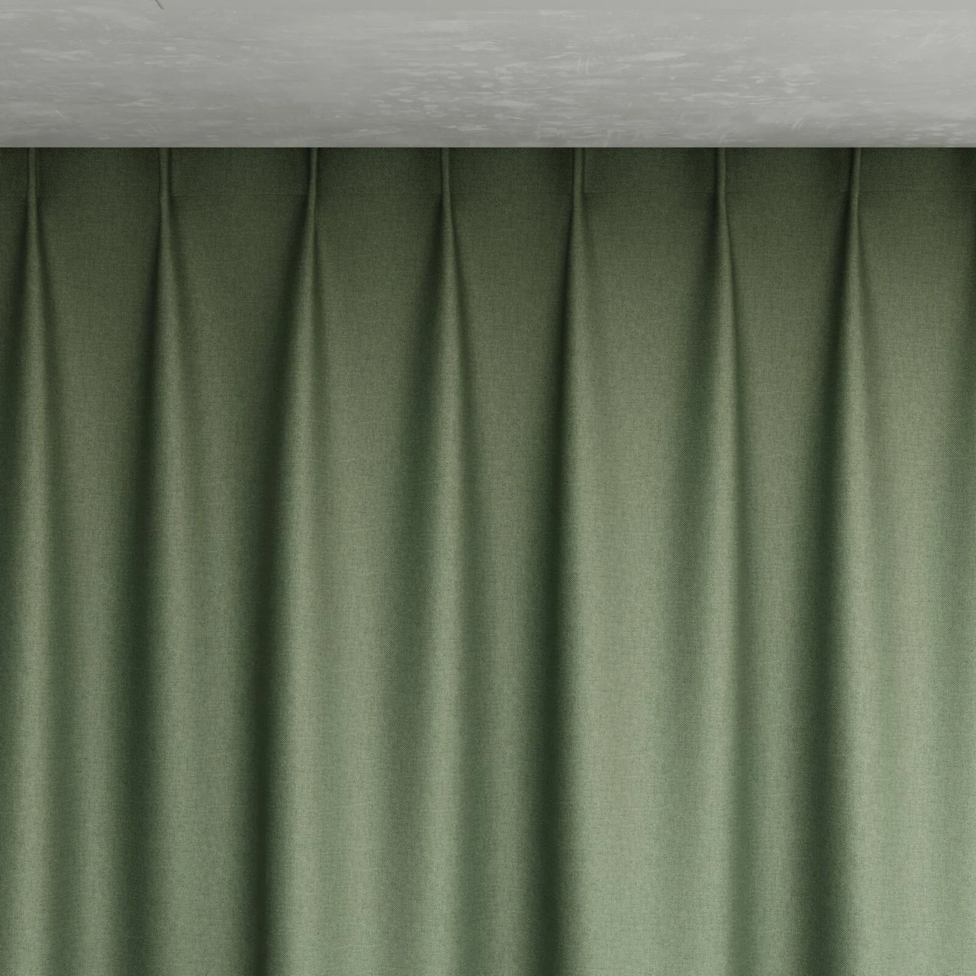 Top view of Grove Hunter, pinch pleat
