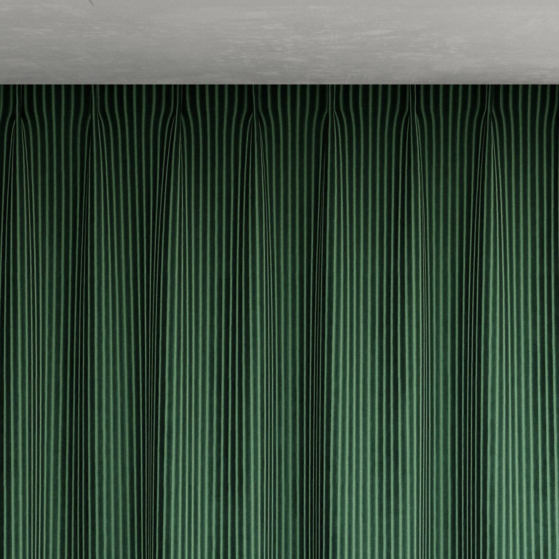 Top view of Embrace Ivy, pinch pleat