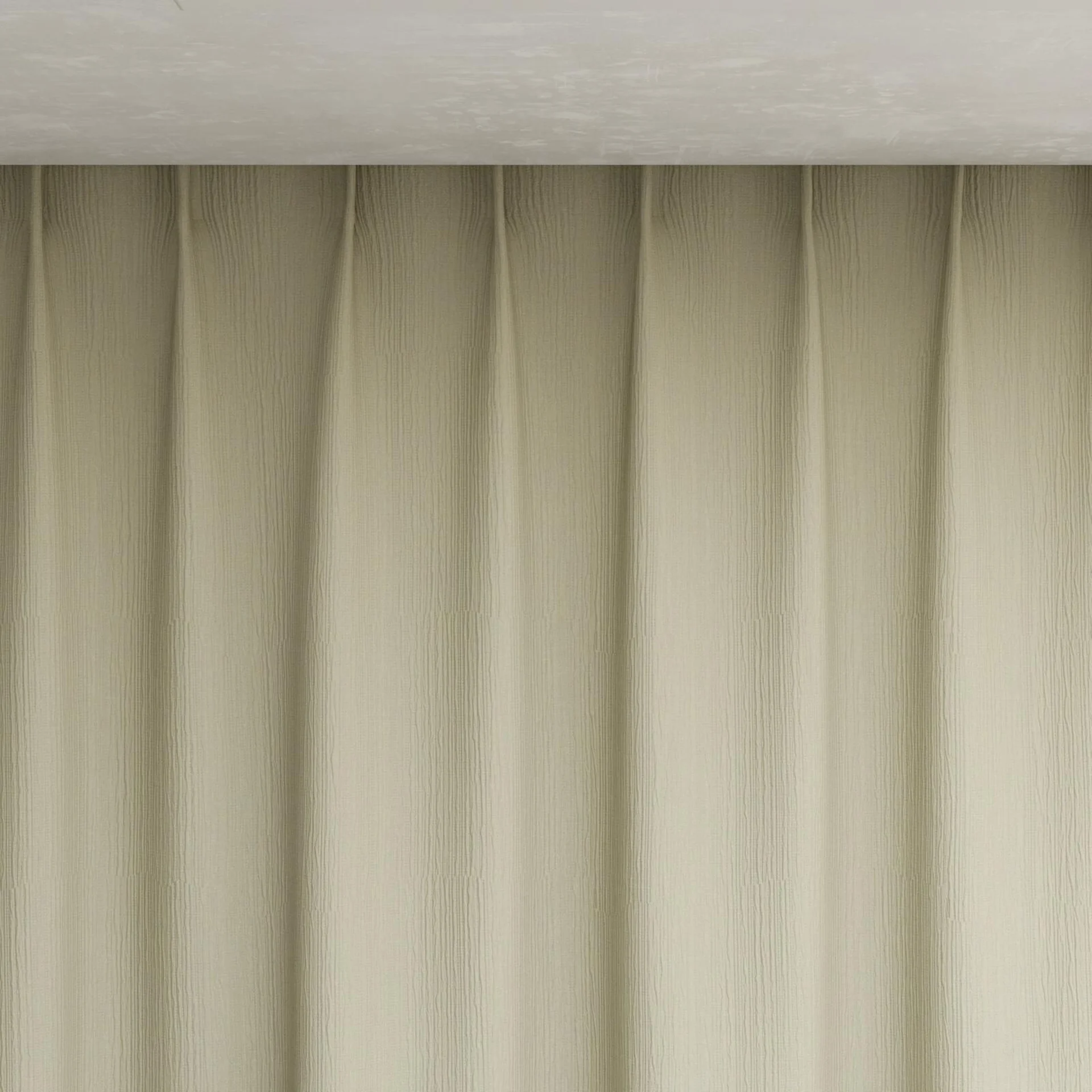 Top view of Northstar Bone, pinch pleat