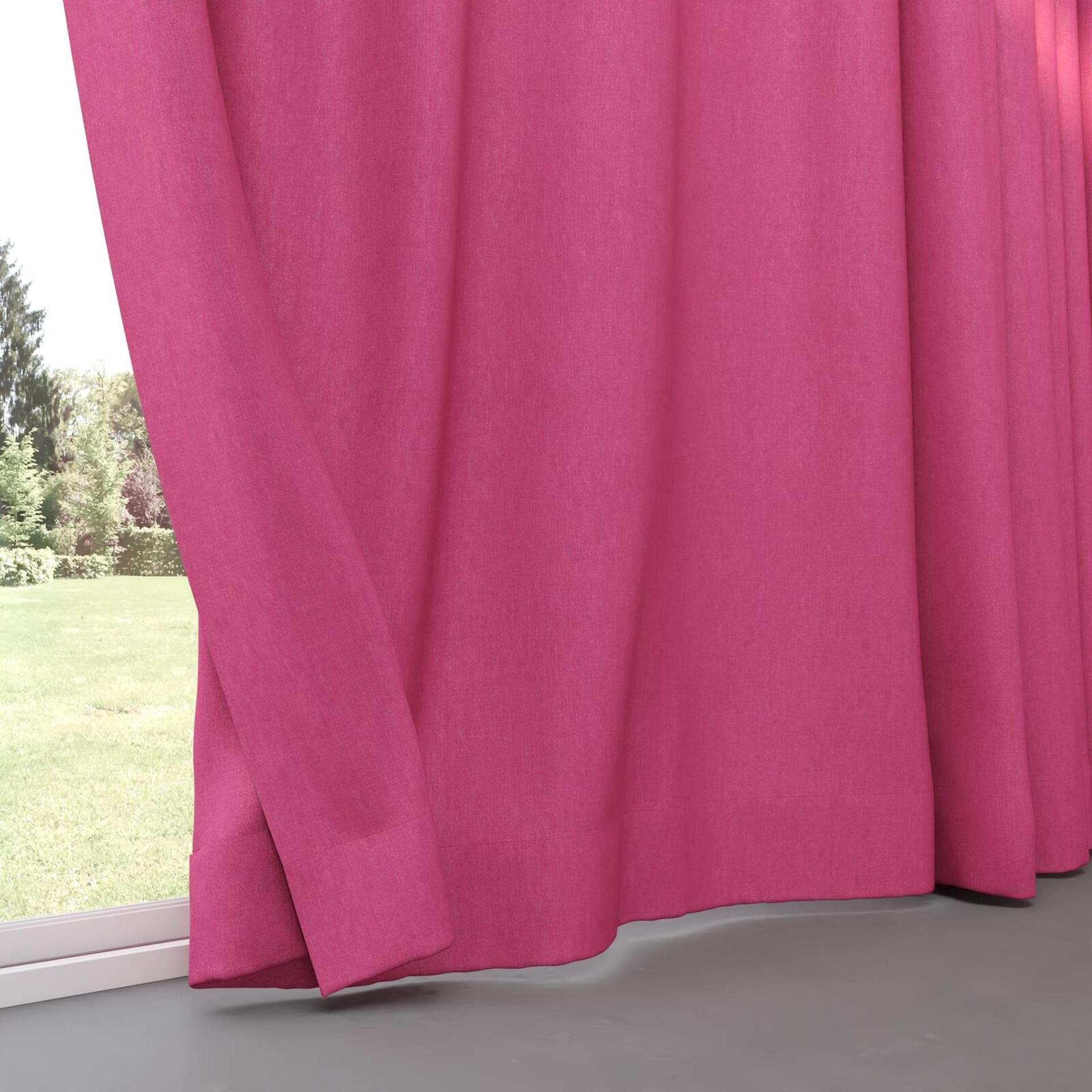 Bottom view of Rover Magenta, pinch pleat