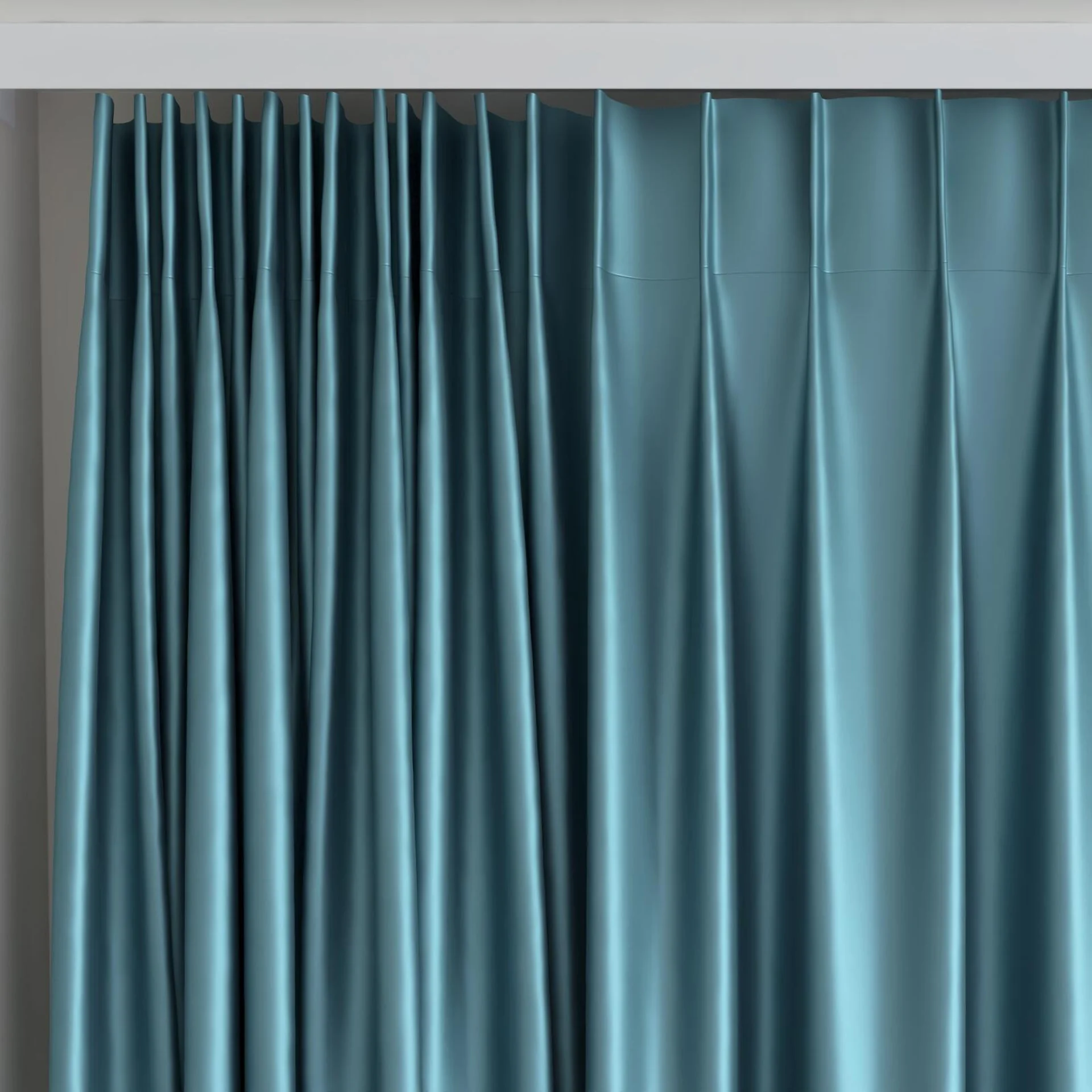 Top view of North Face Lagoon, on curtain rail