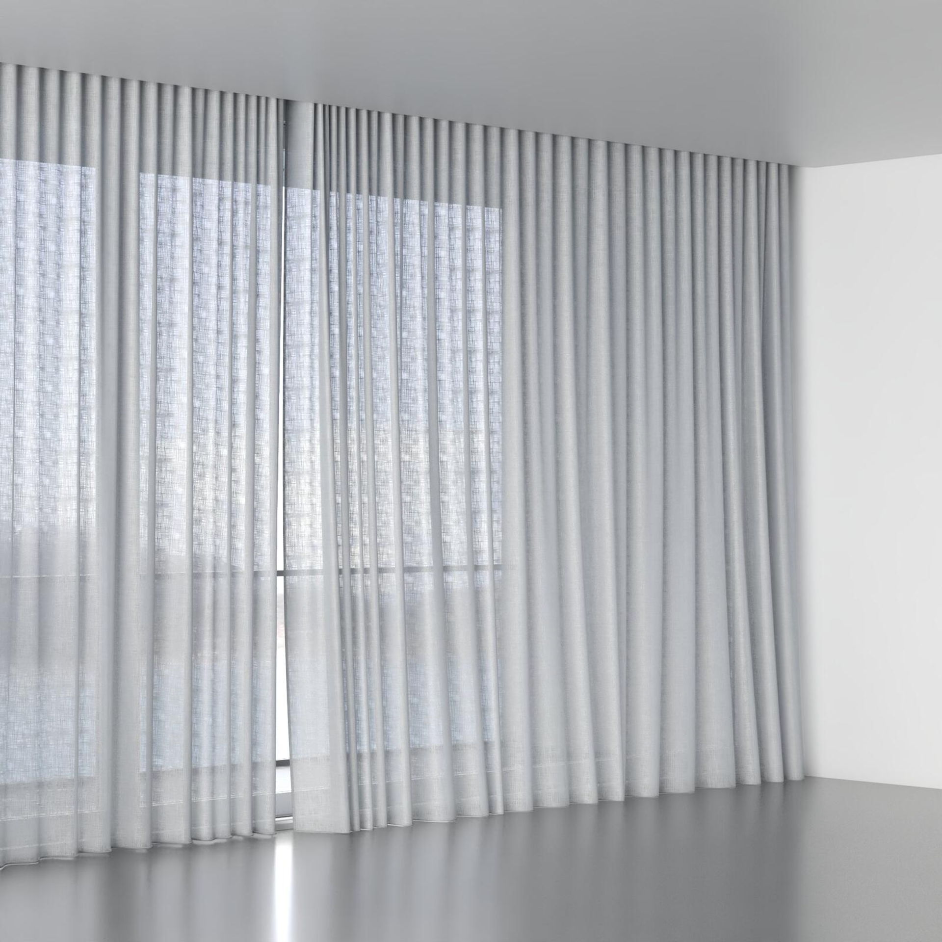 Full view of Charanga Sky, wave pleat