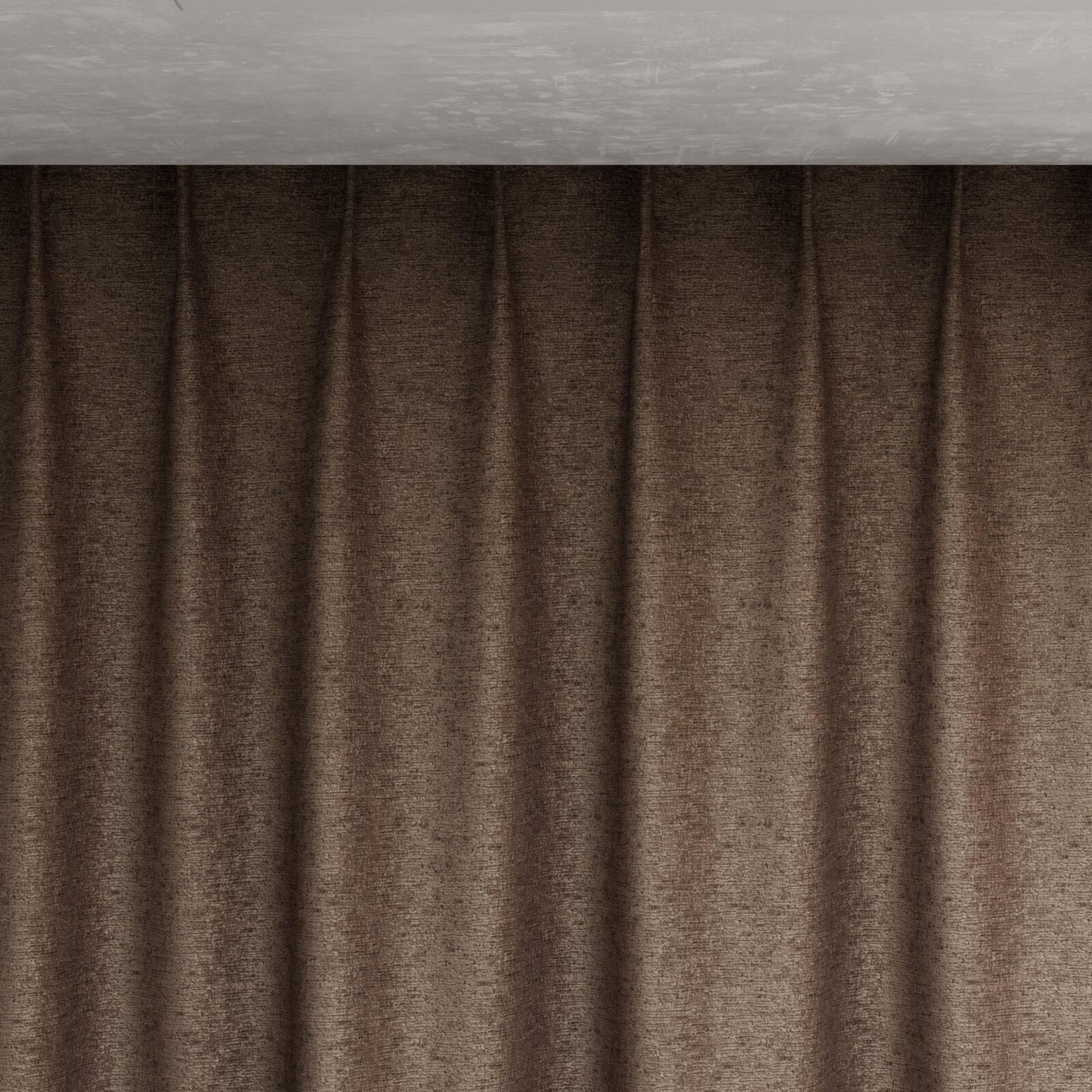 Top view of Monsieur Tiramisu, pinch pleat