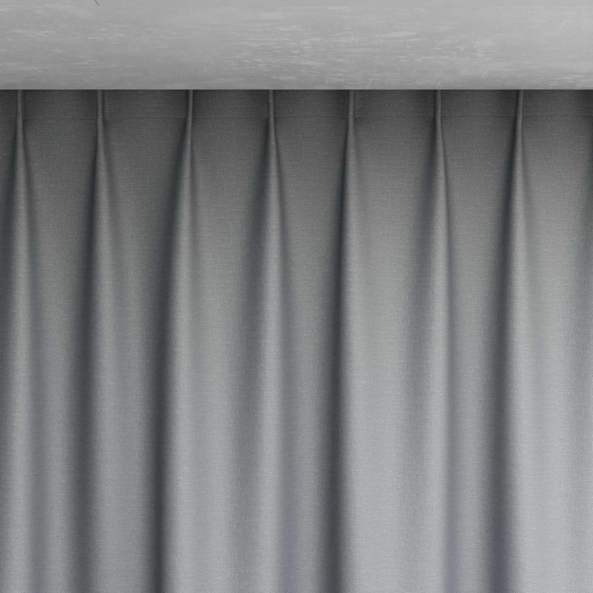 Top view of Soho Chrome, pinch pleat