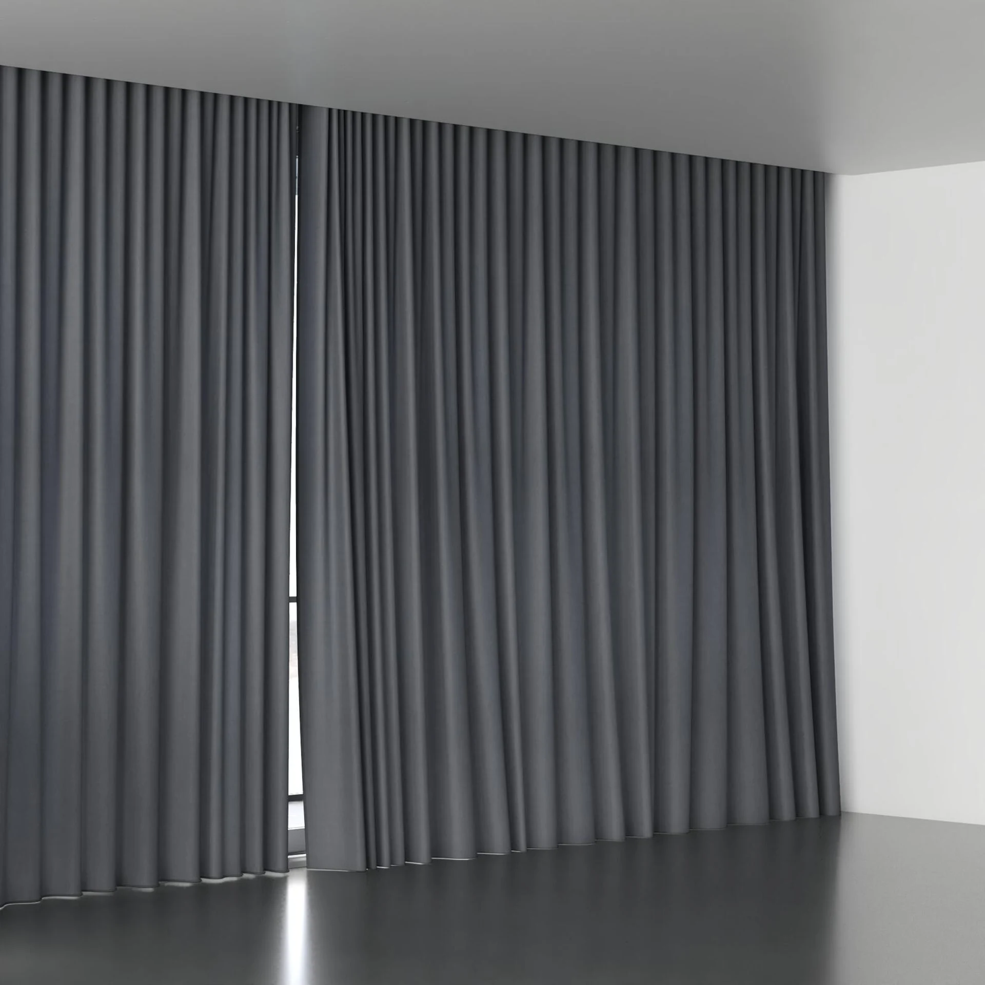 Full view of Ophelia Night, wave pleat