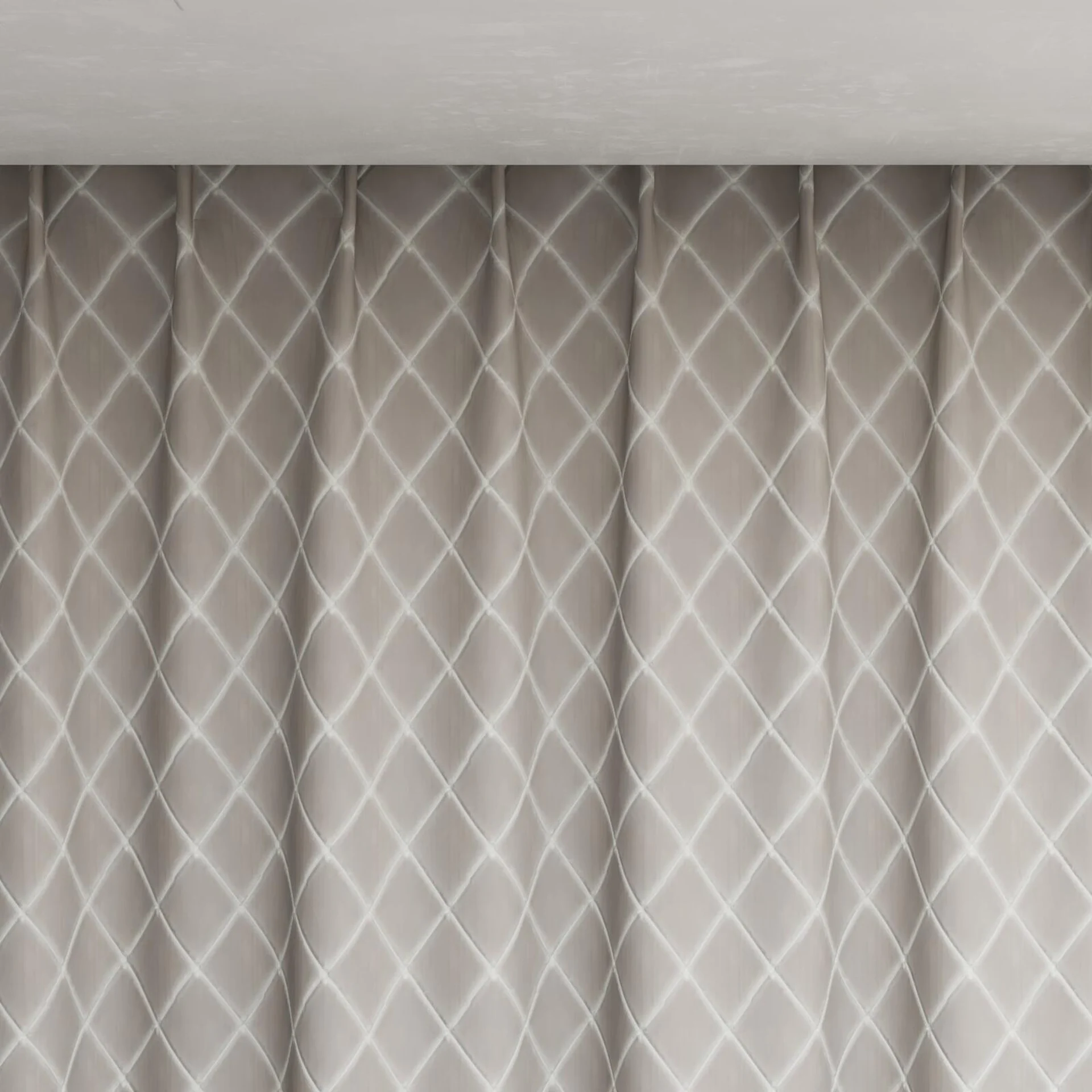 Top view of Pantheon Lunar, pinch pleat