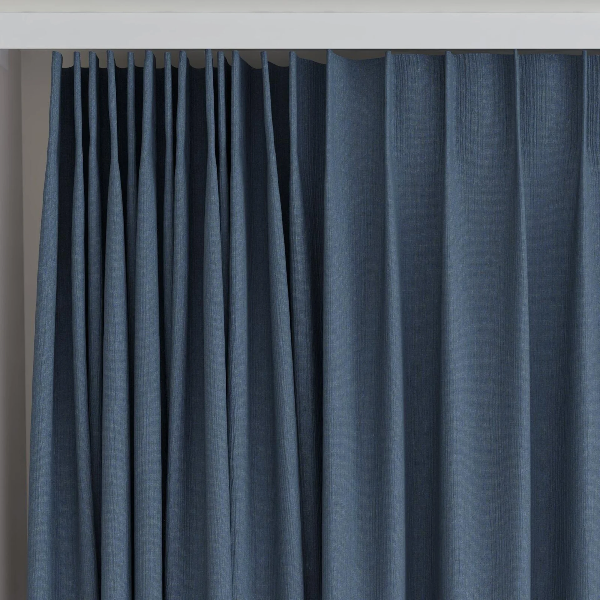Top view of Northstar Captain, on curtain rail