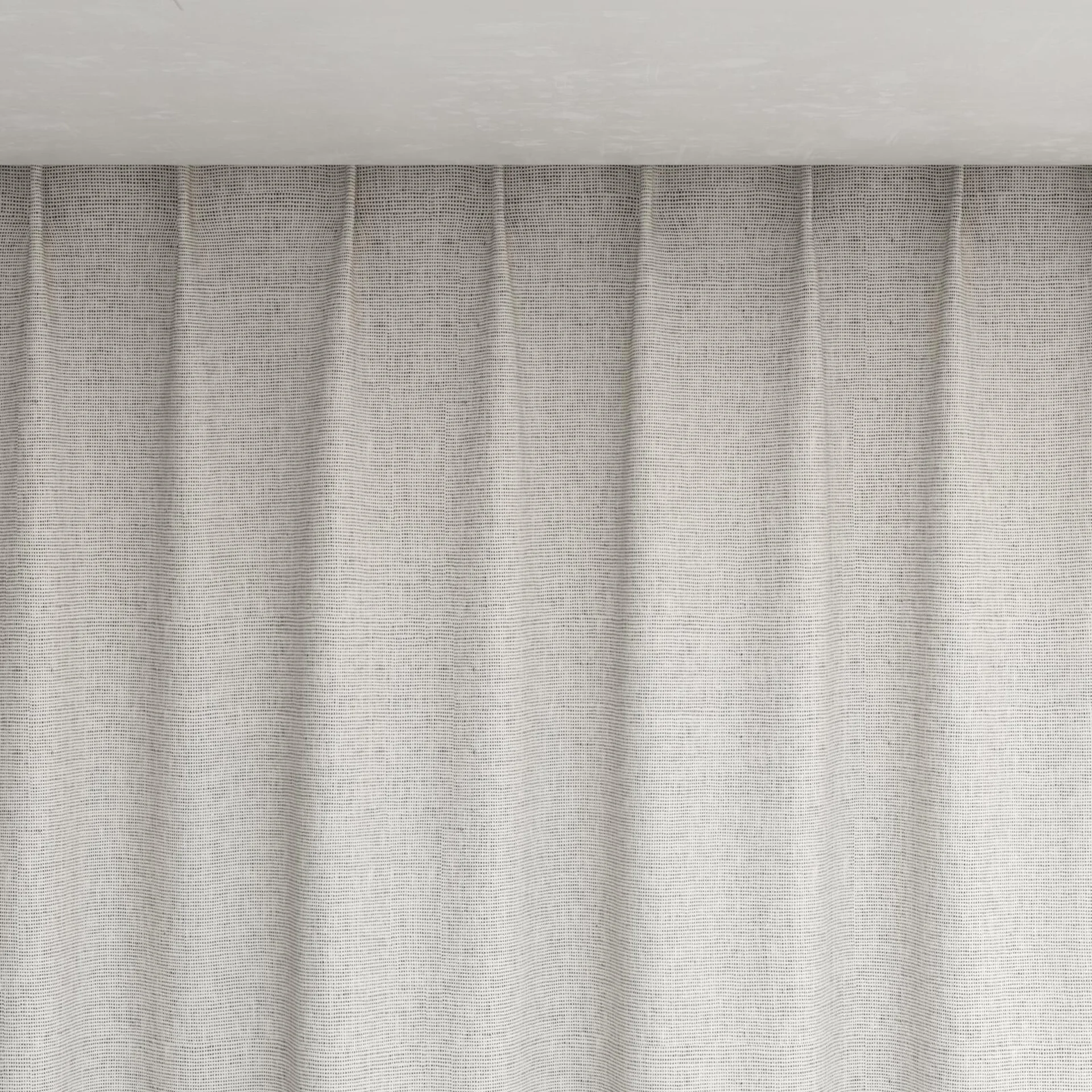 Top view of Yugen Monochrome, pinch pleat