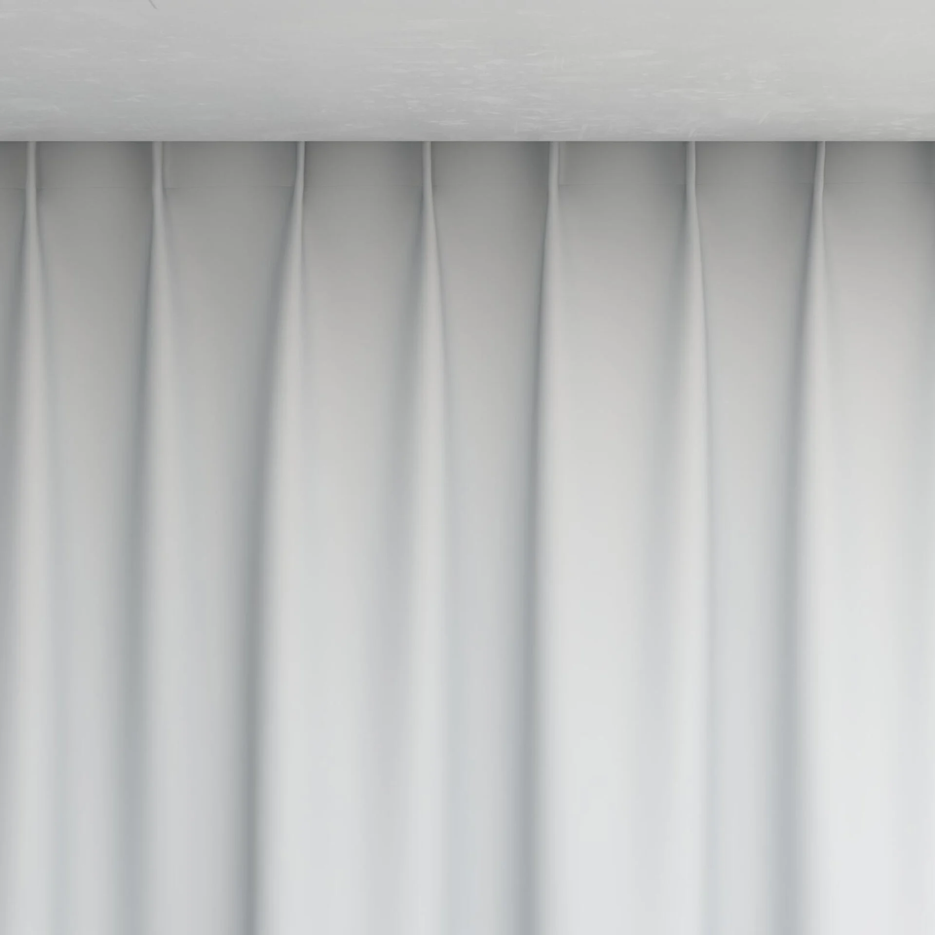 Top view of Ultra Dim Angora, pinch pleat