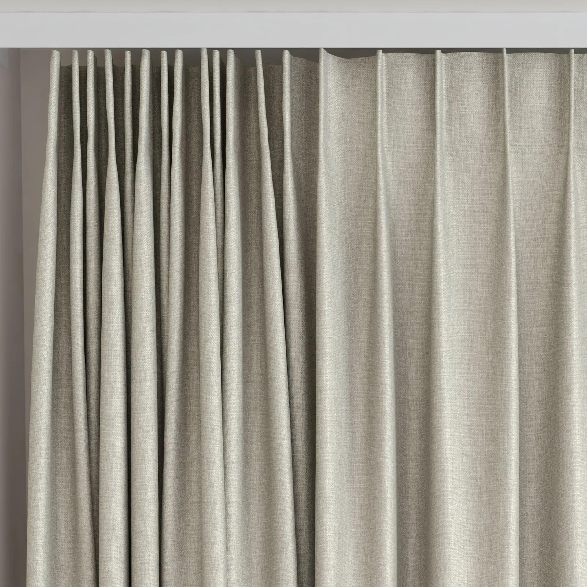 Top view of Jupiter Dune, on curtain rail
