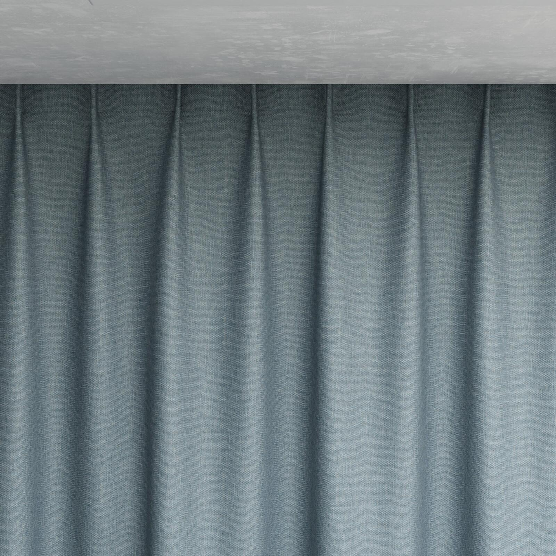 Top view of Science Mineral, pinch pleat