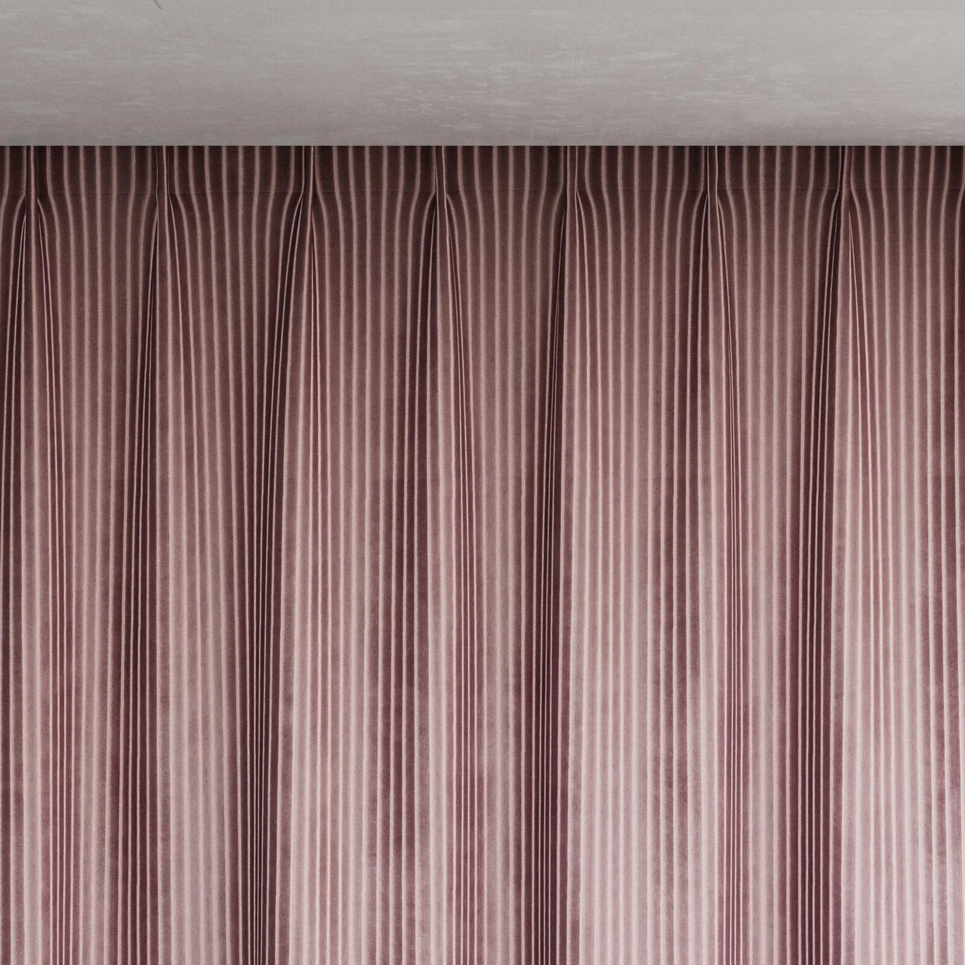 Top view of Embrace Bonbon, pinch pleat