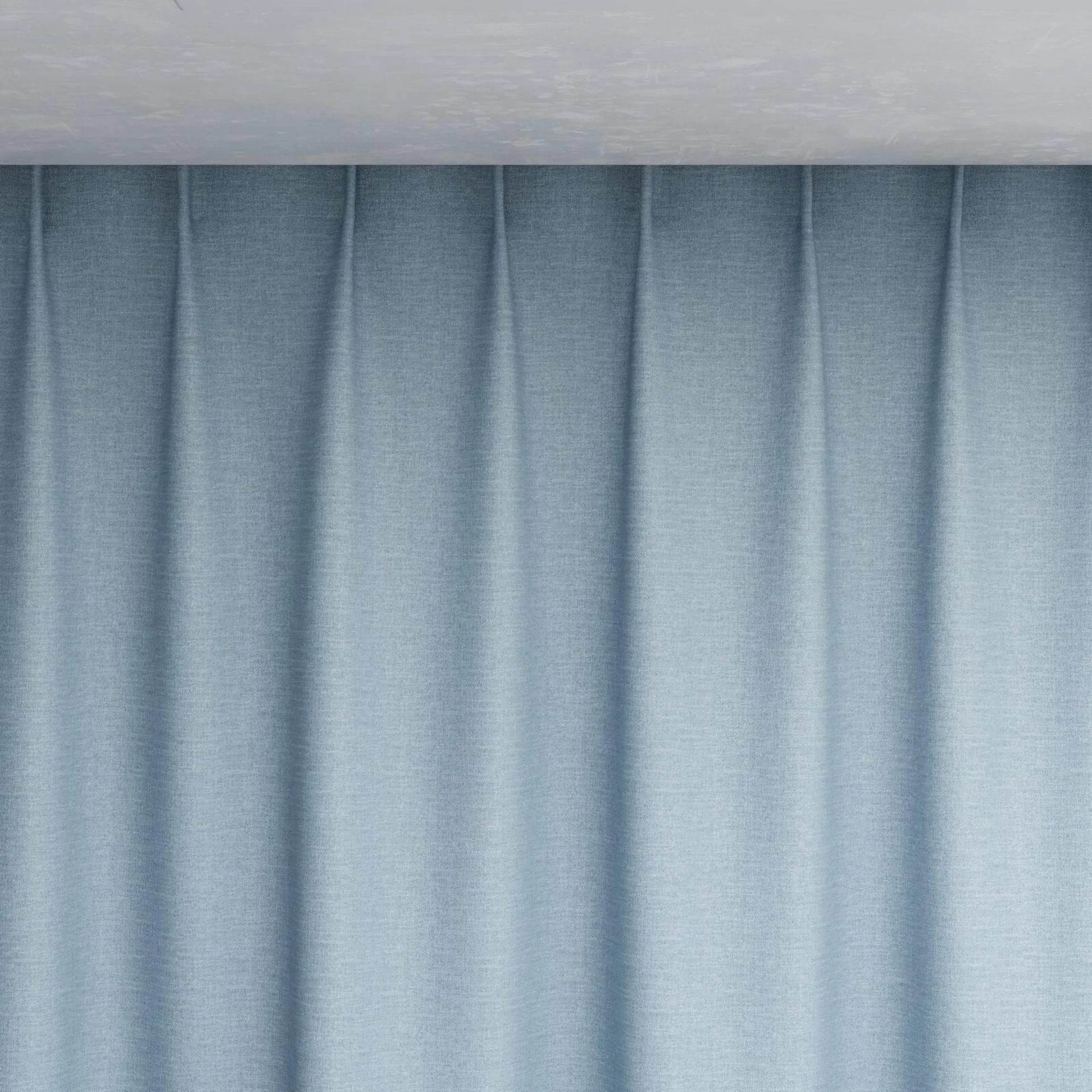 Top view of Casual Horizon, pinch pleat