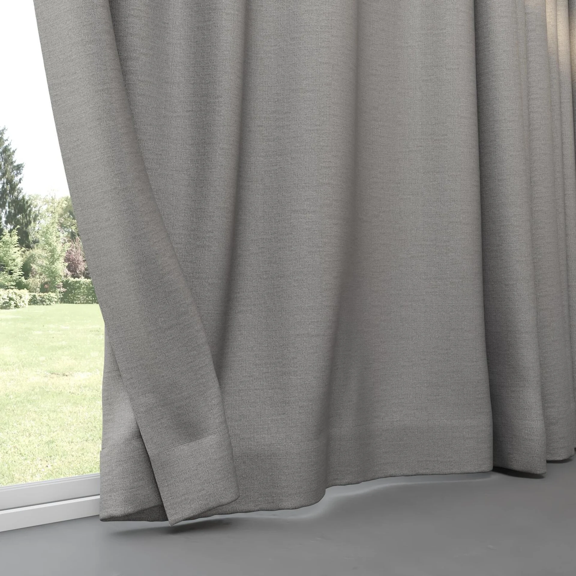 Bottom view of Linex Shark, pinch pleat