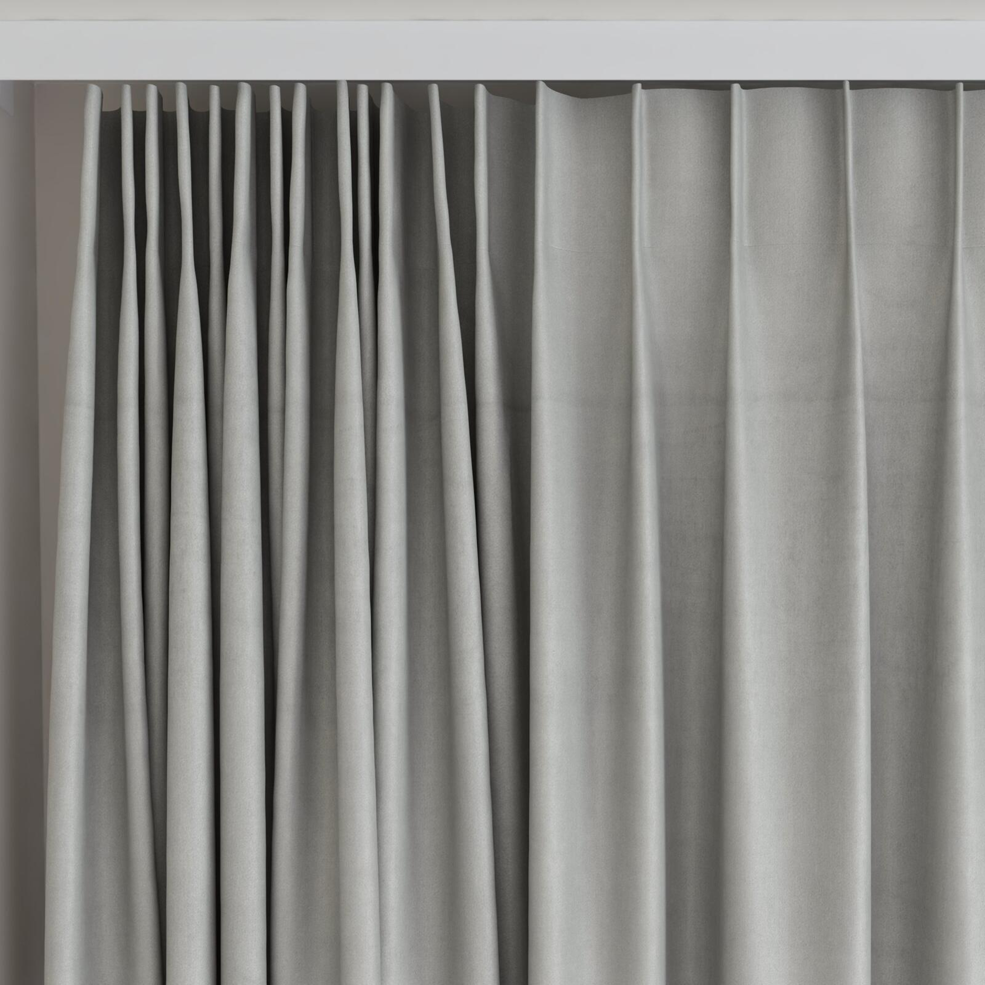 Top view of Warlock Stone, on curtain rail