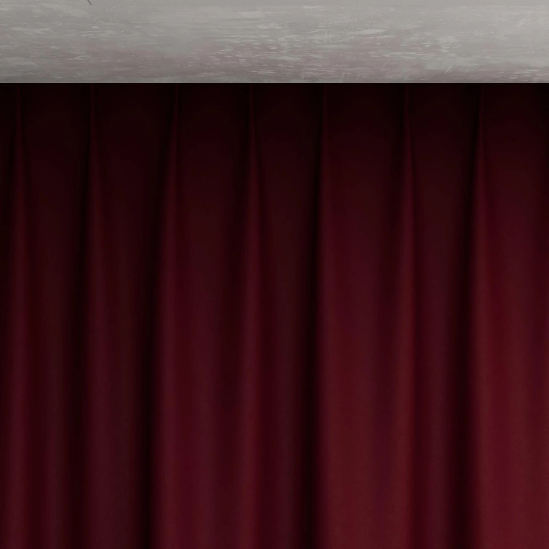 Top view of Vela Boudoir, pinch pleat