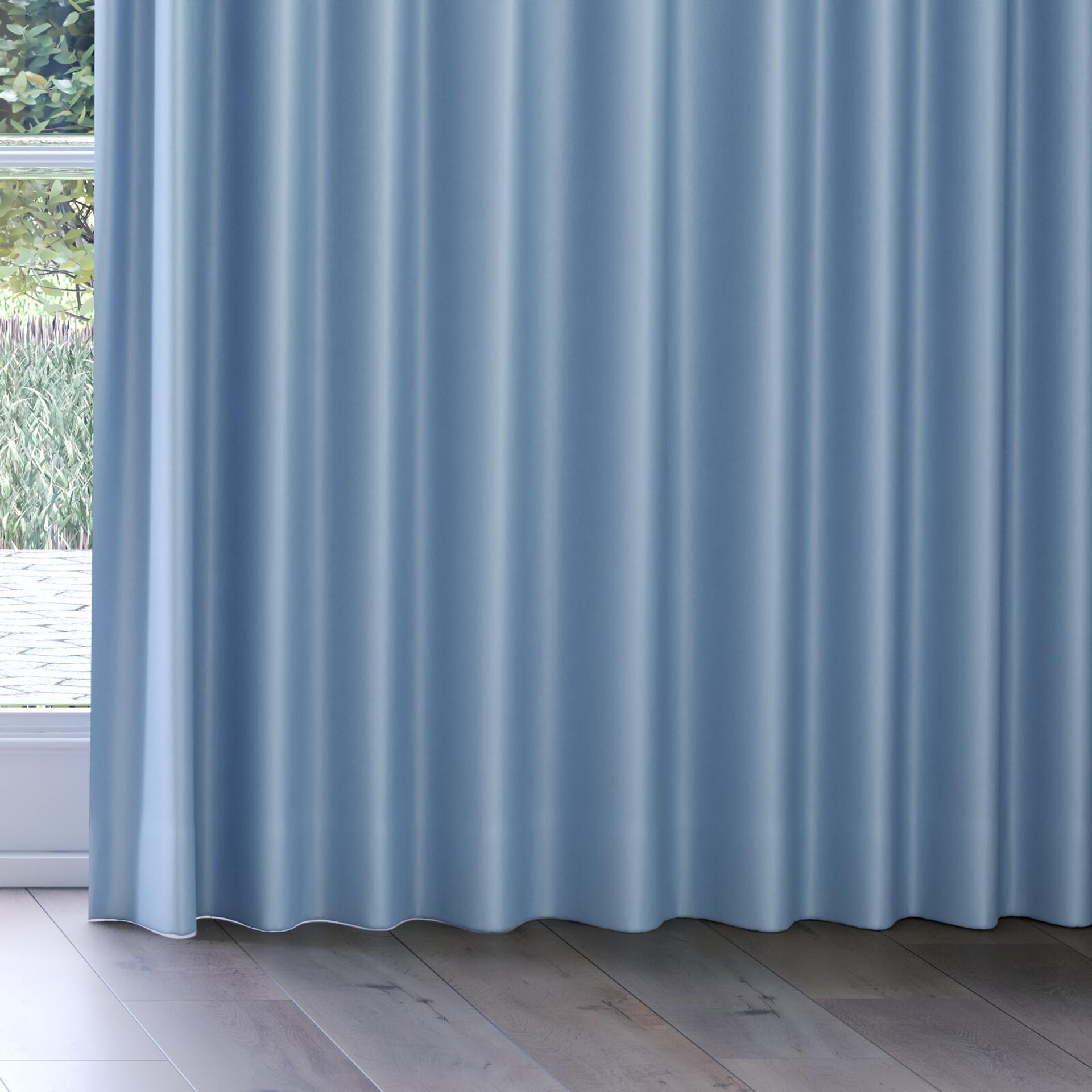 Bottom view of Re-Vive Sky, on curtain rail