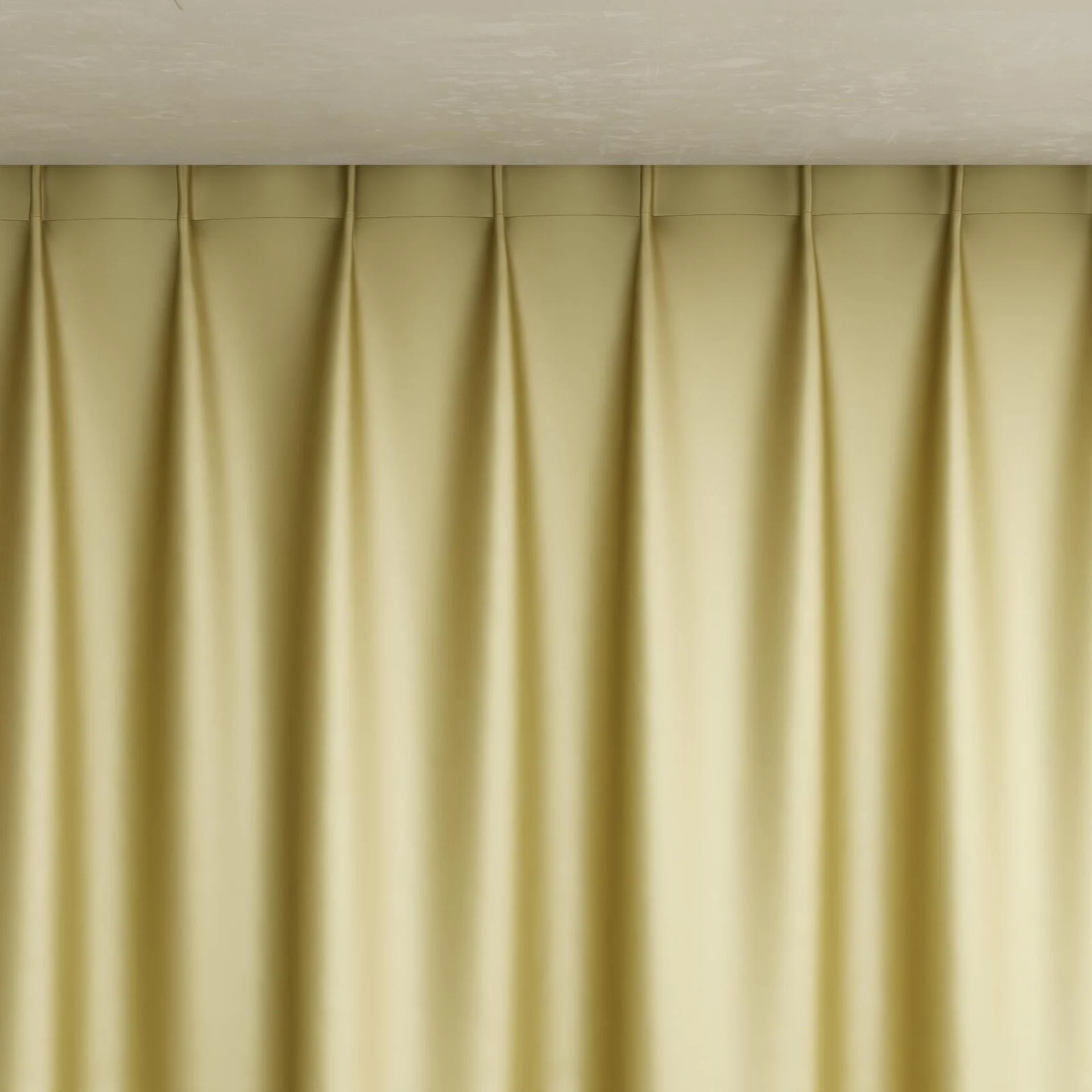 Top view of Moonbeam Straw, pinch pleat