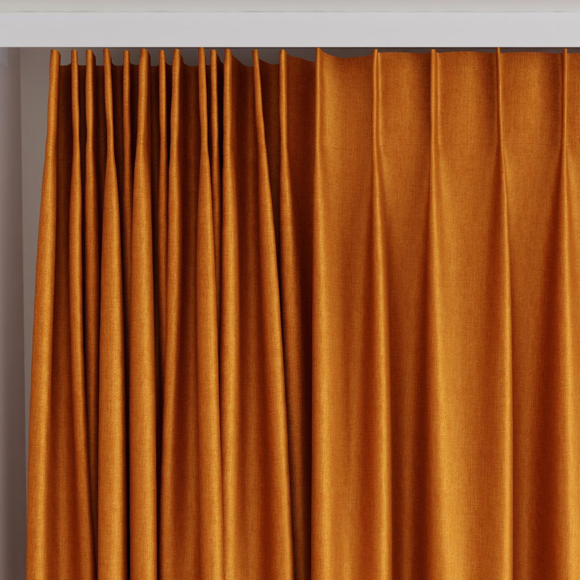 Top view of Matrix Mandarin, on curtain rail