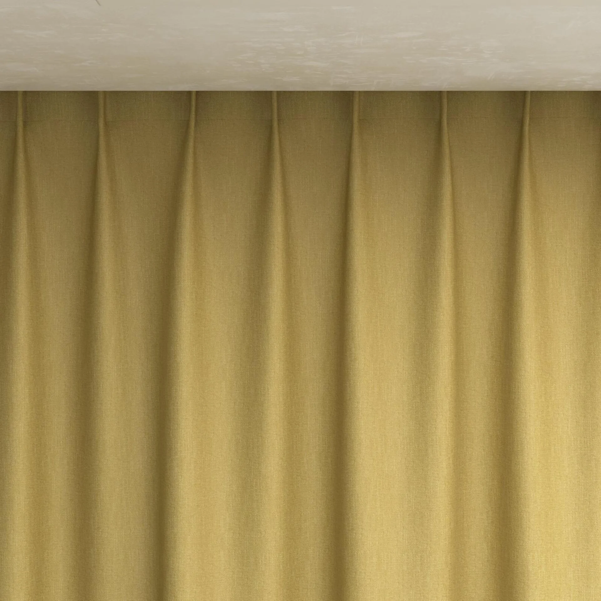 Top view of Excel Mimosa, pinch pleat