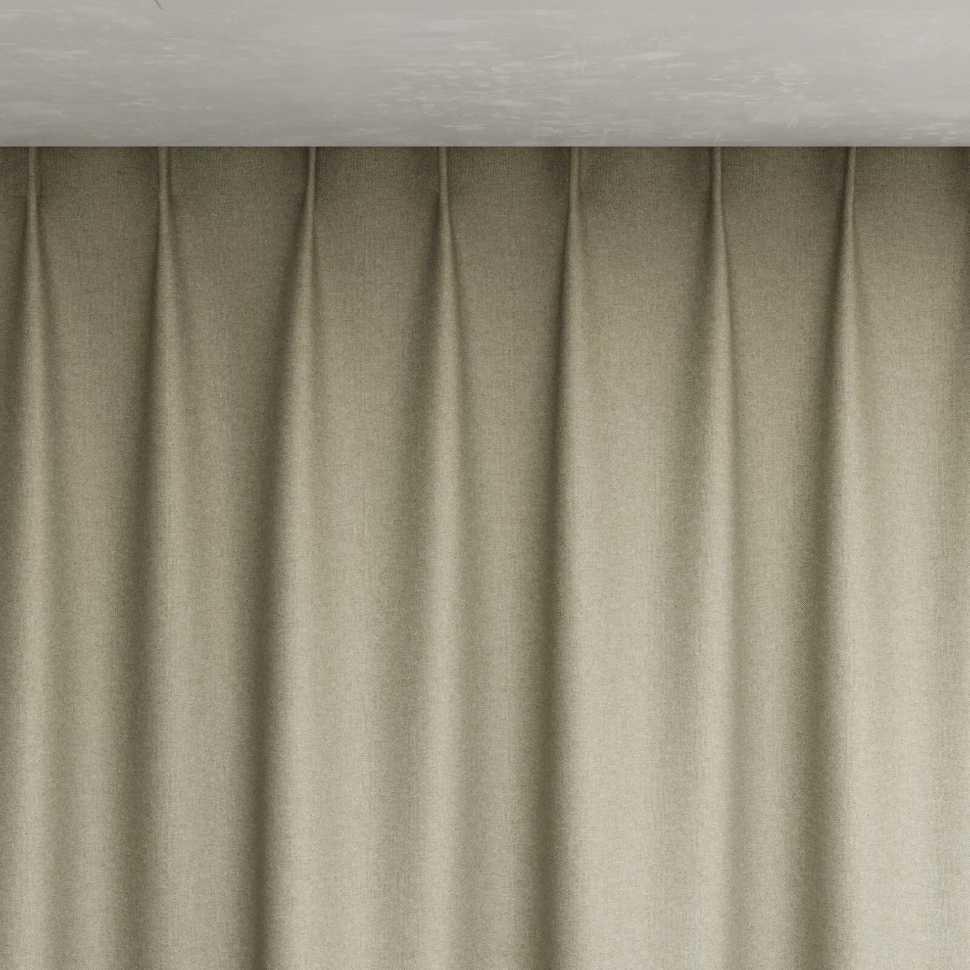 Top view of Grove Funghi, pinch pleat