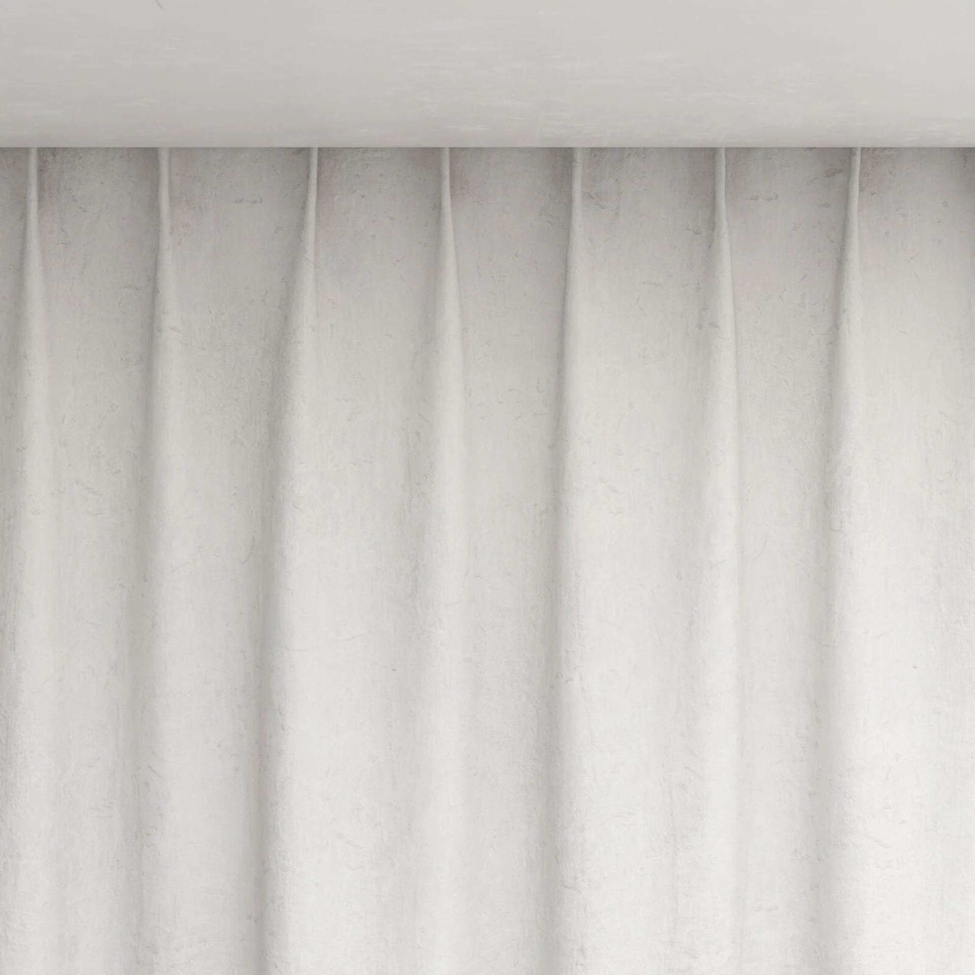 Top view of Azulejo Oyster, pinch pleat