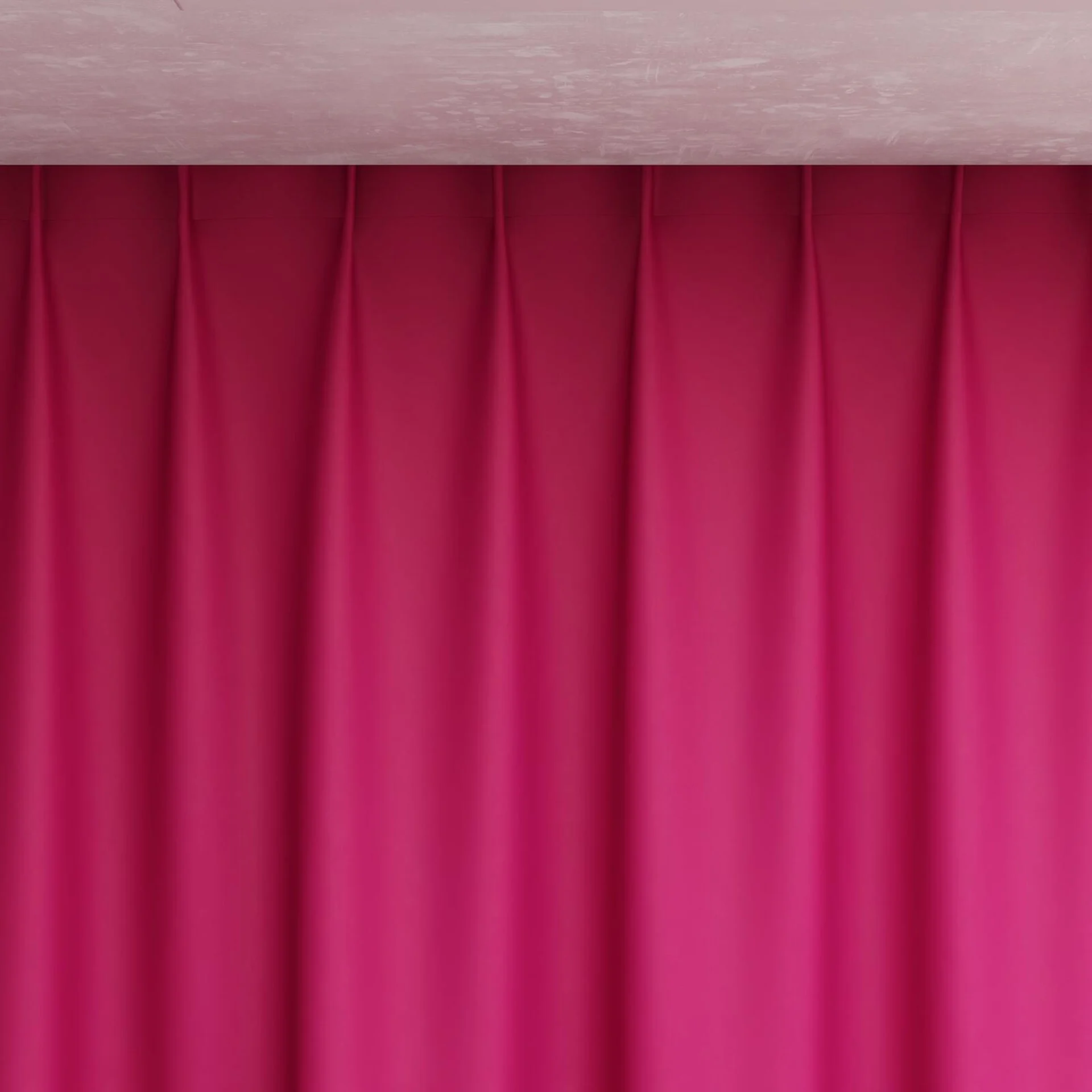 Top view of Ultra Dim Magenta, pinch pleat