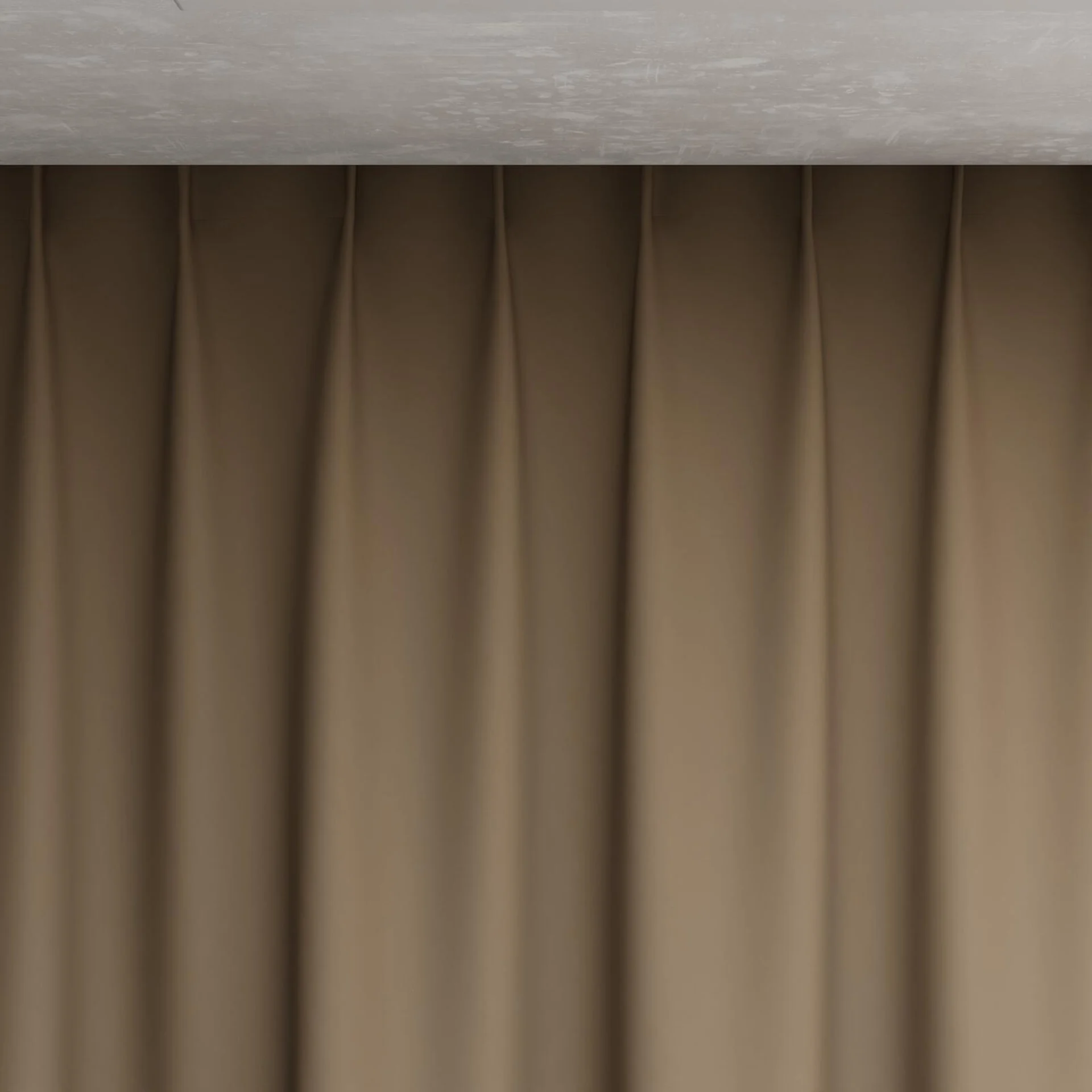 Top view of Vela Fungi, pinch pleat