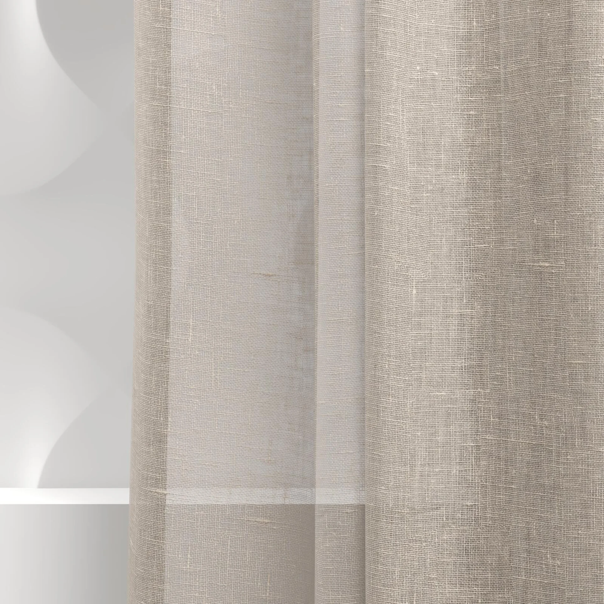 Detailed view of Kanji Linen