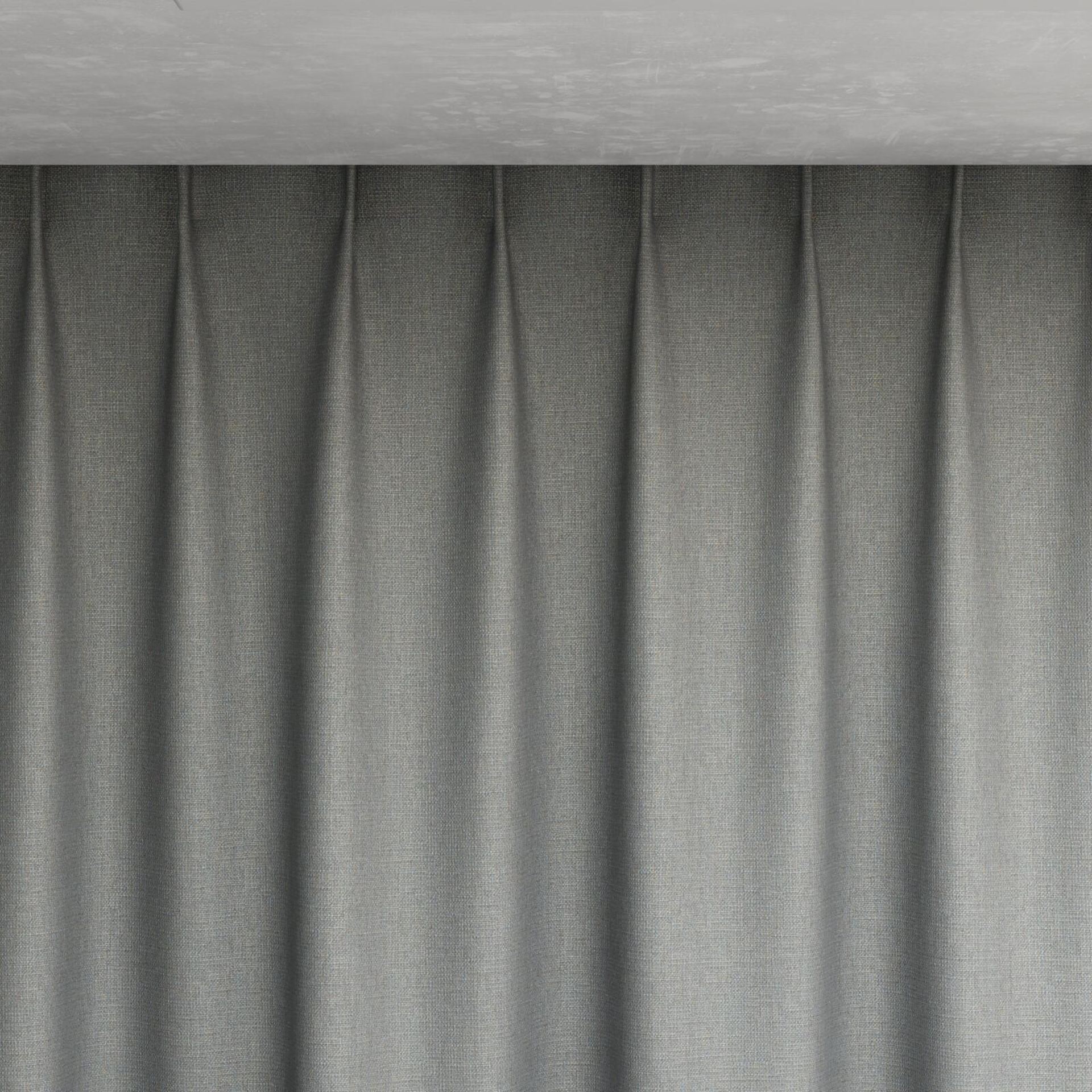 Top view of Gent Mineral, pinch pleat