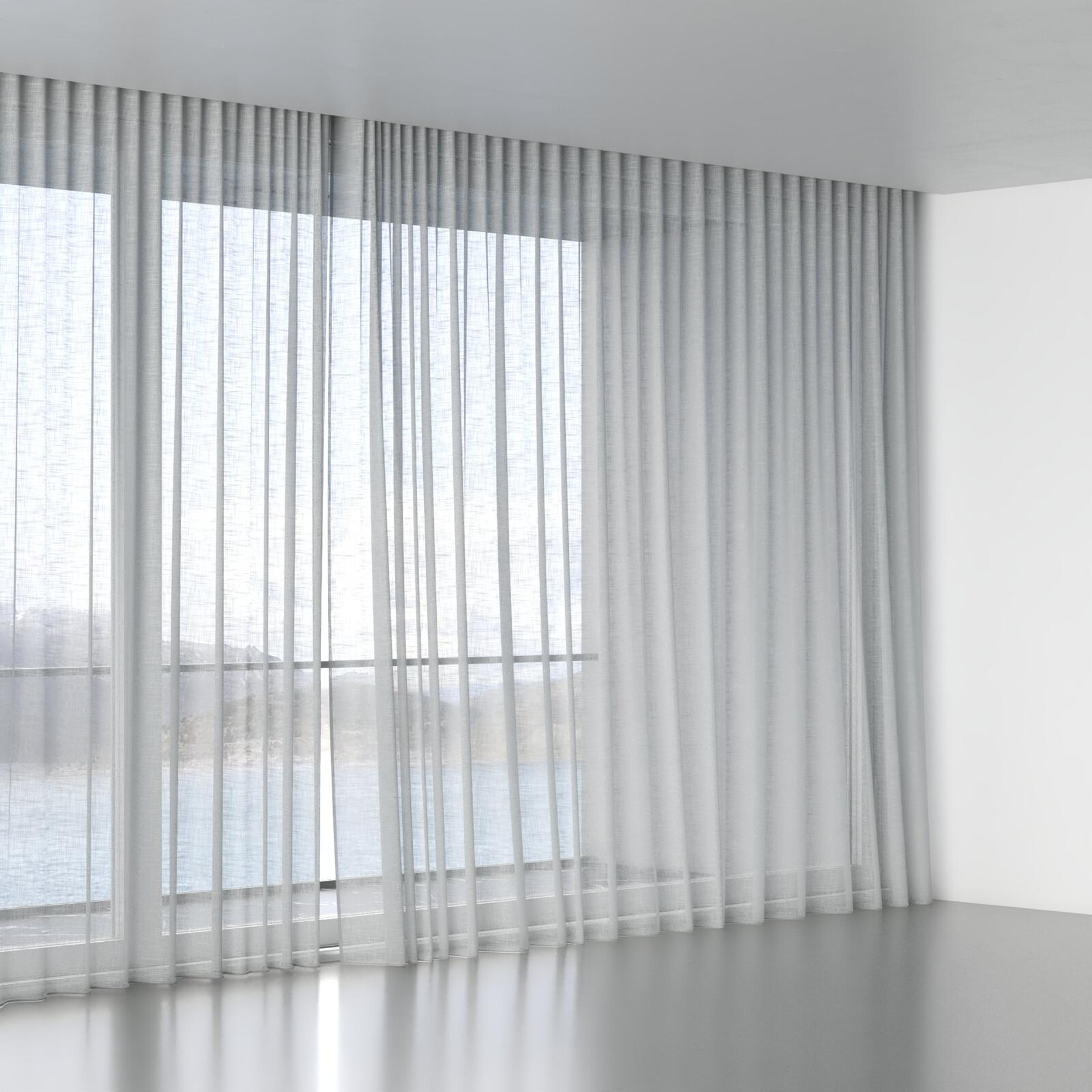Full view of Savina Cloud, wave pleat