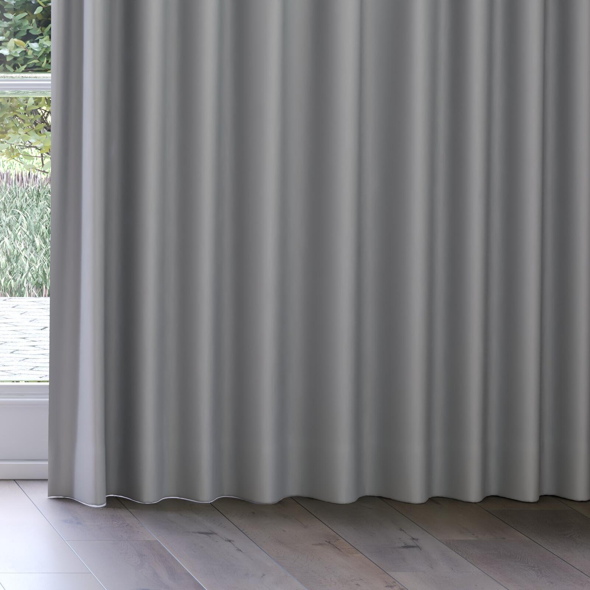 Bottom view of Vesta Elephant, on curtain rail