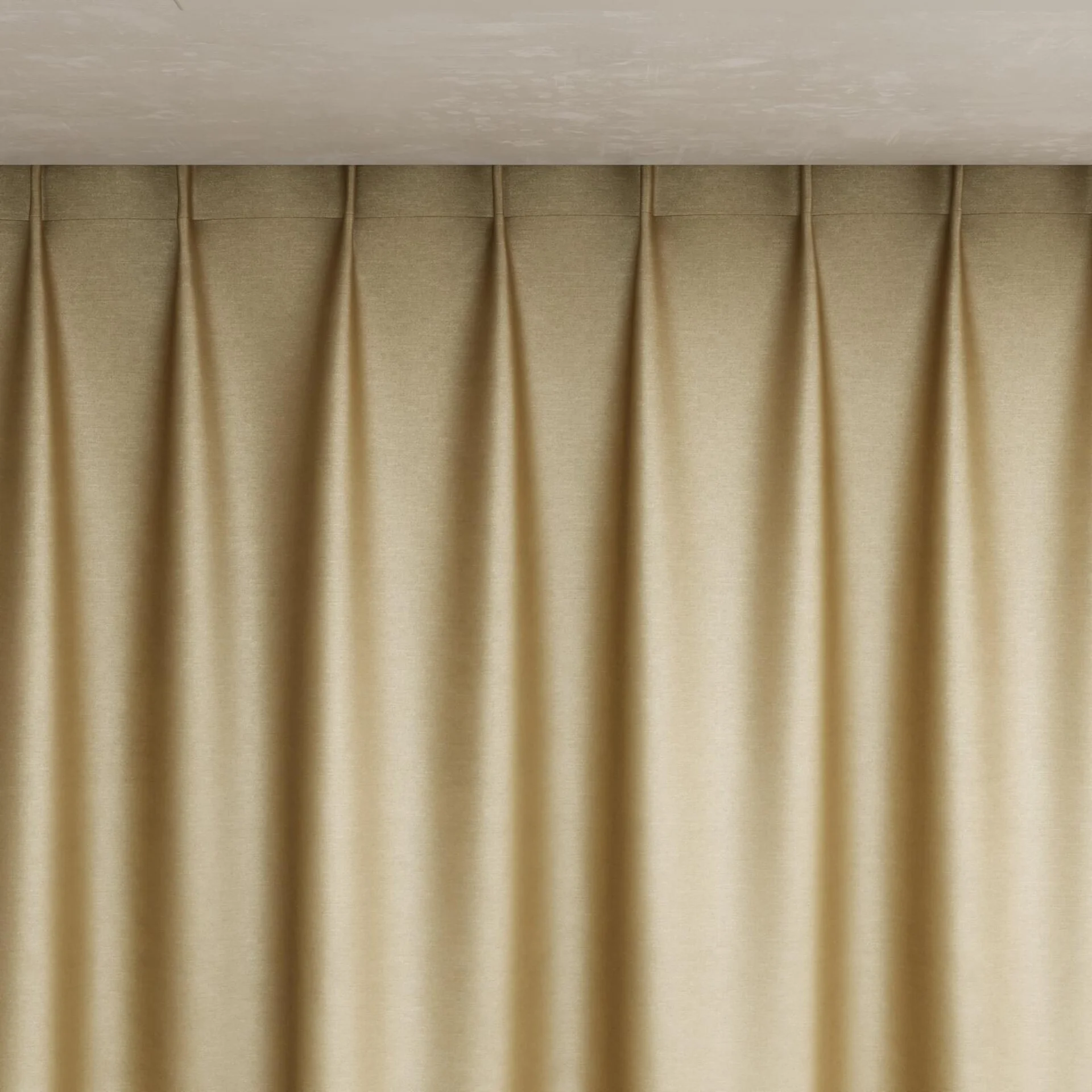 Top view of Mont Blanc Walnut, pinch pleat
